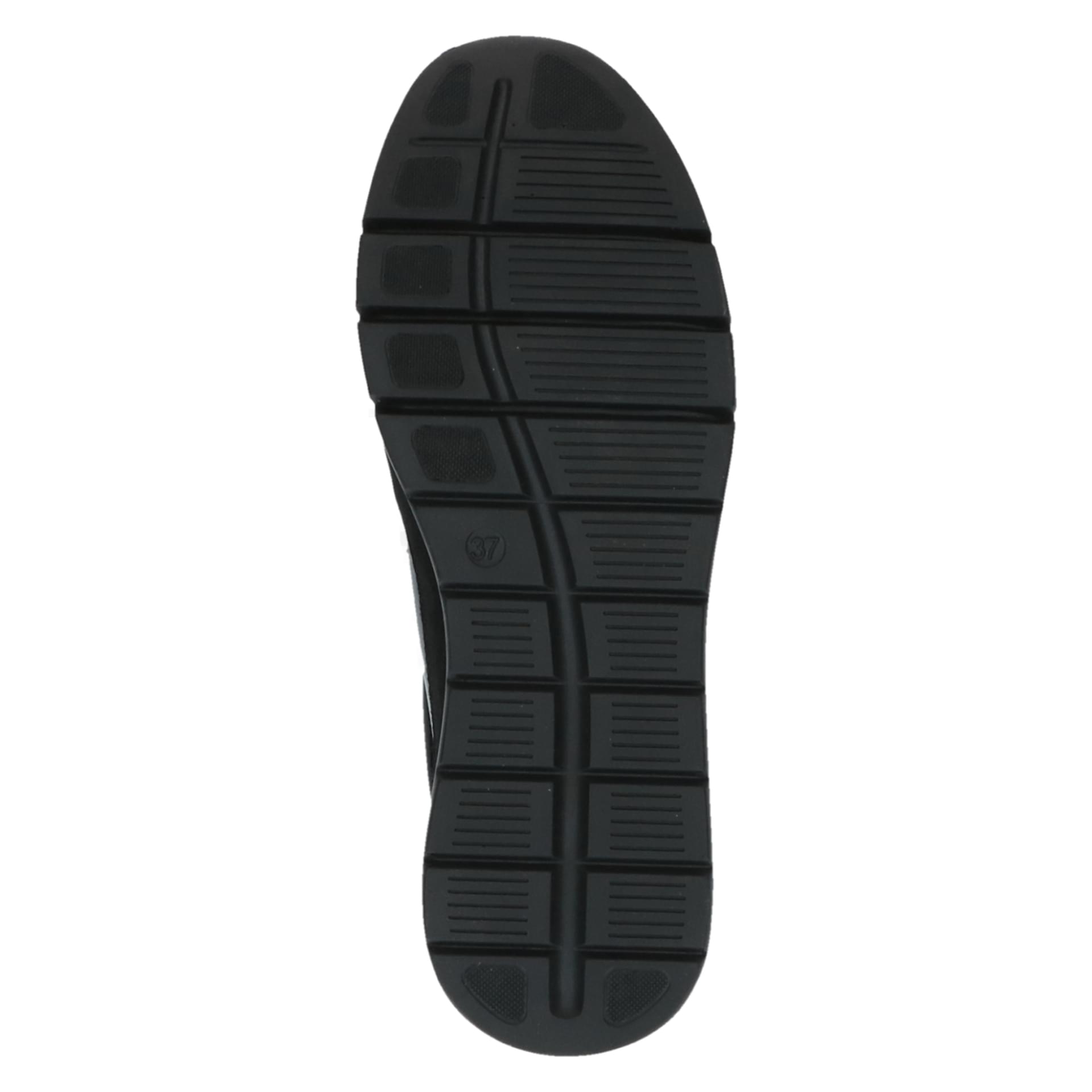 Caprice Ginga Baskets cuir in Black Comb, semelle (SKU 9-23756-45--019)