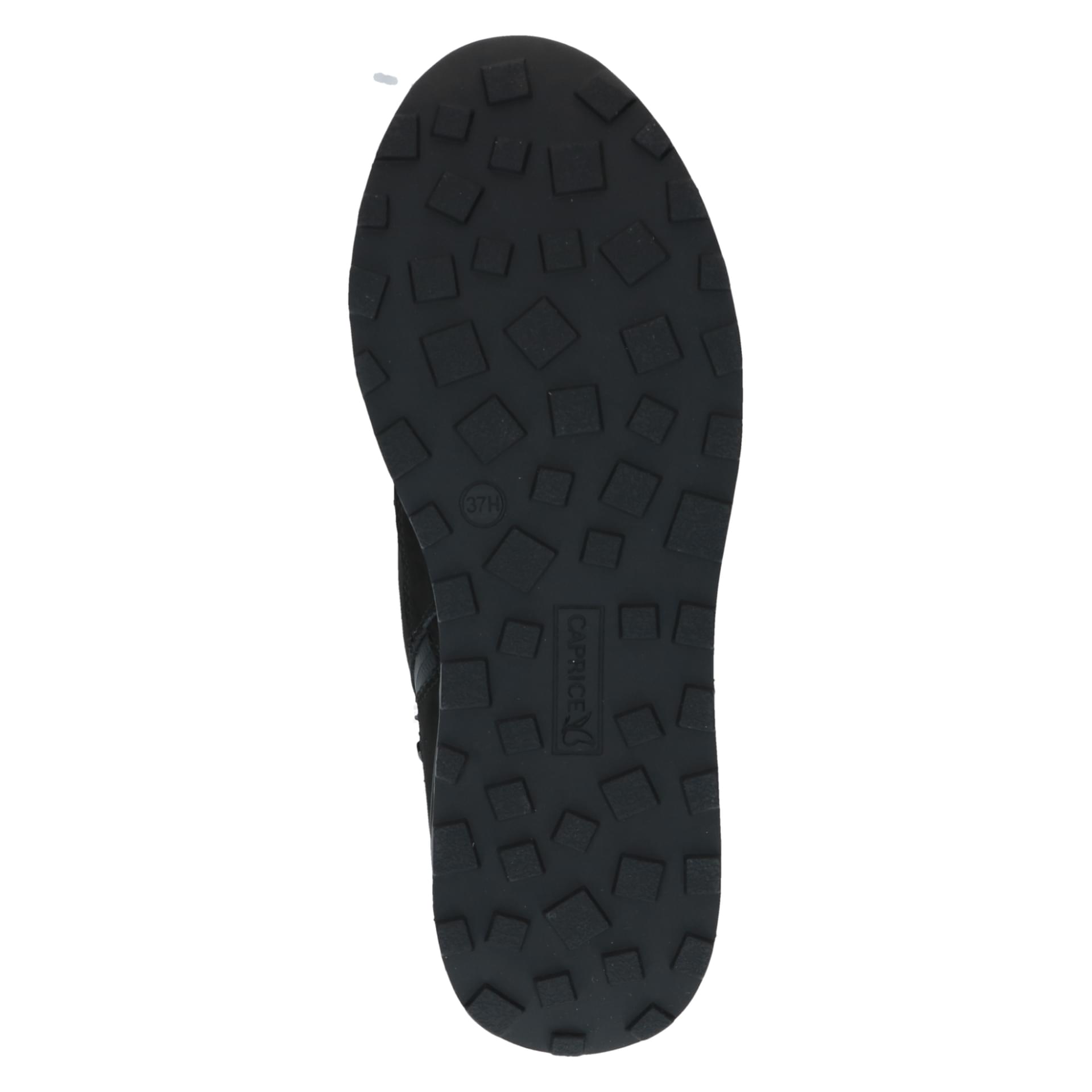 Caprice Hanni Baskets cuir in Black Comb, semelle (SKU 9-25204-47--019)
