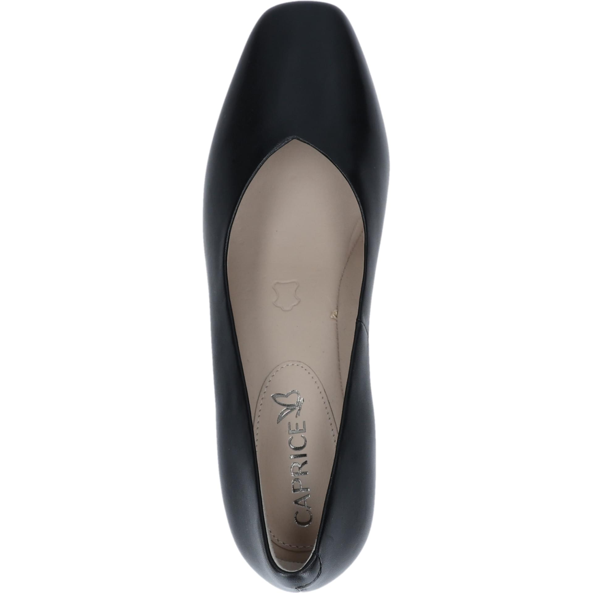 Caprice Nina in Black Nappa, bovenaanzicht (SKU 9-22315-42--022)