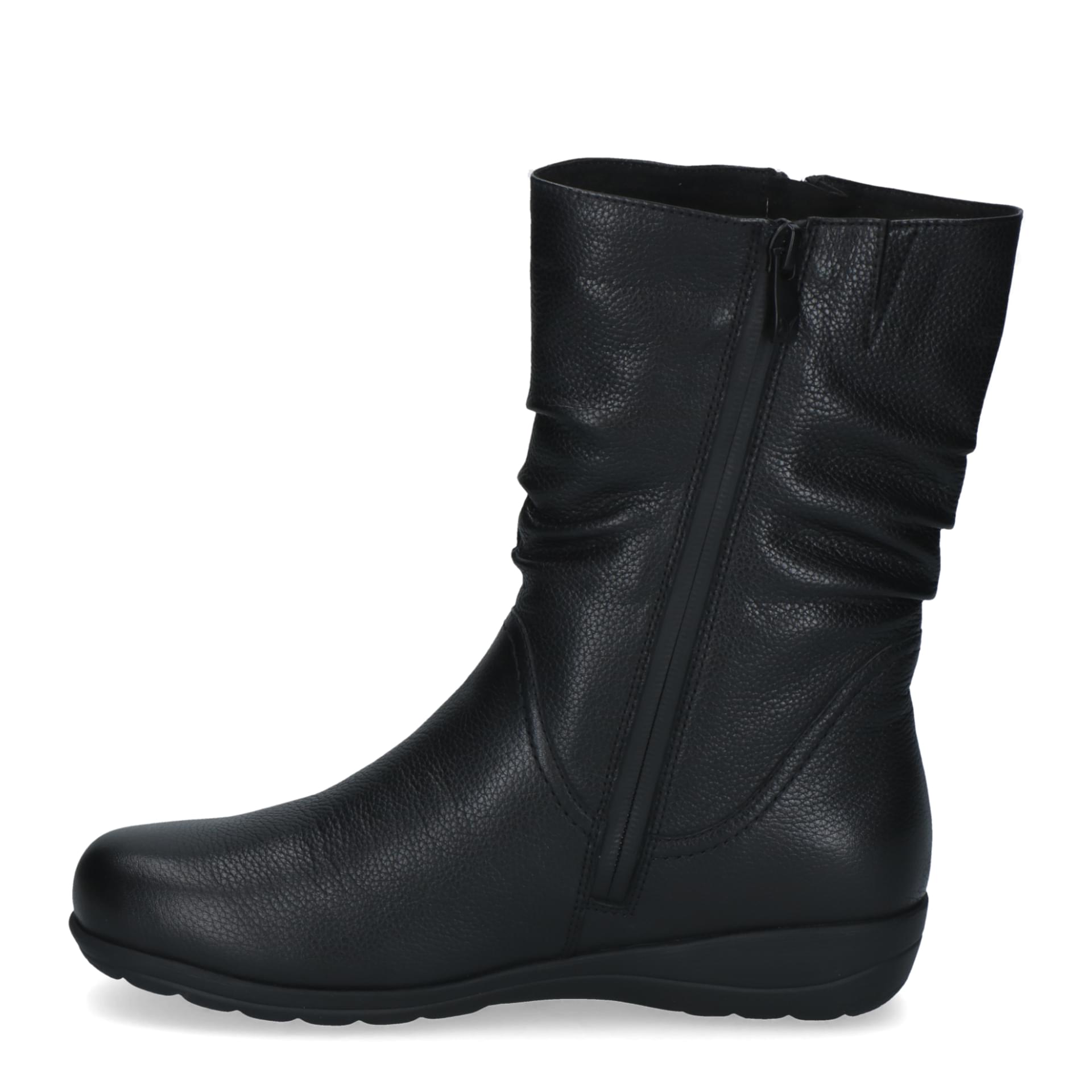 Caprice Vera Bottes cuir in Black Nappa, côté intérieur (SKU 9-26456-43--022)