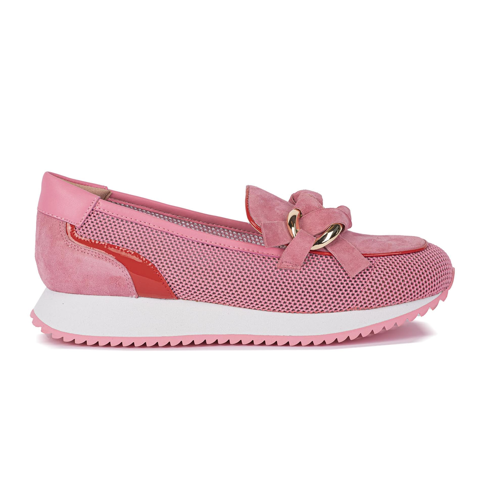 Crinkles C40 Moccassins 251-C40 in Pink