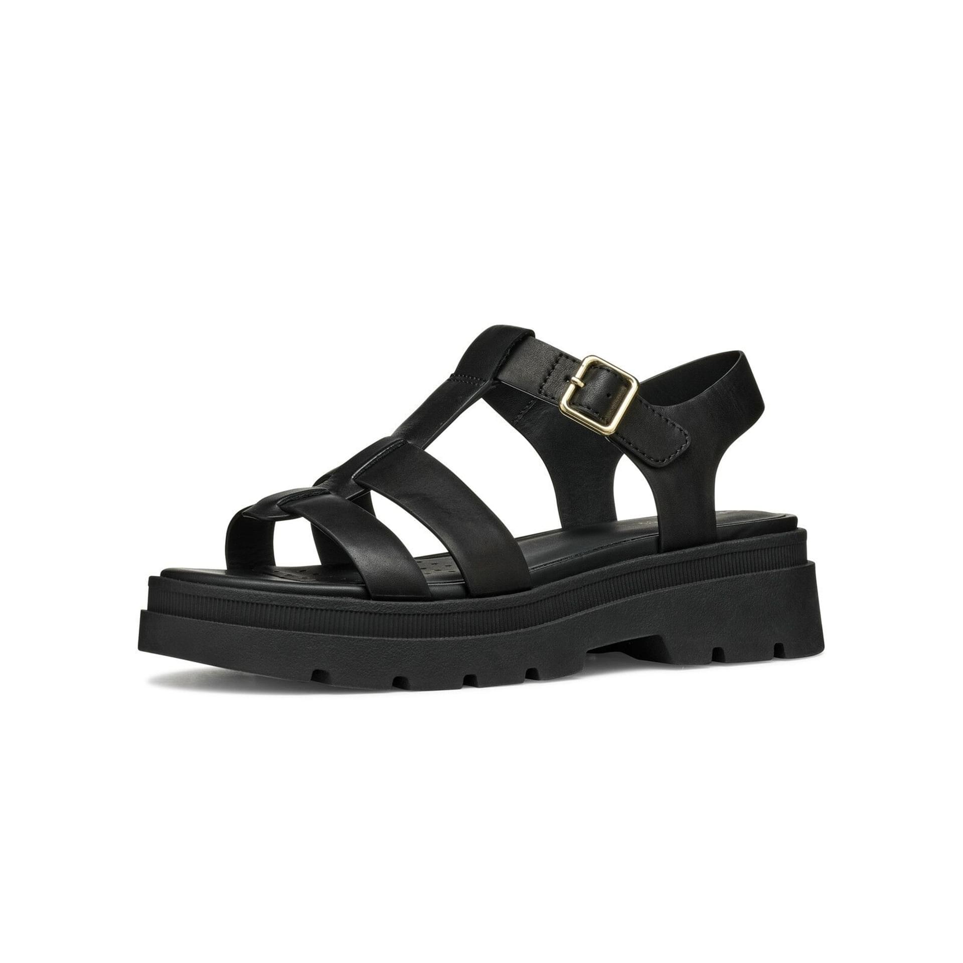 Geox Adacter S B Sandals D670NA_00043 in Black
