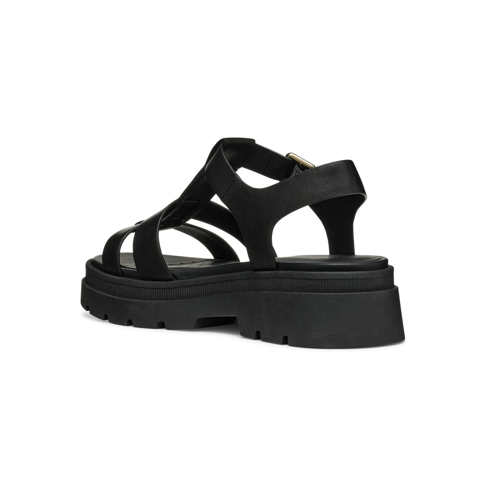 Geox Adacter S B Sandals D670NA_00043 in Black