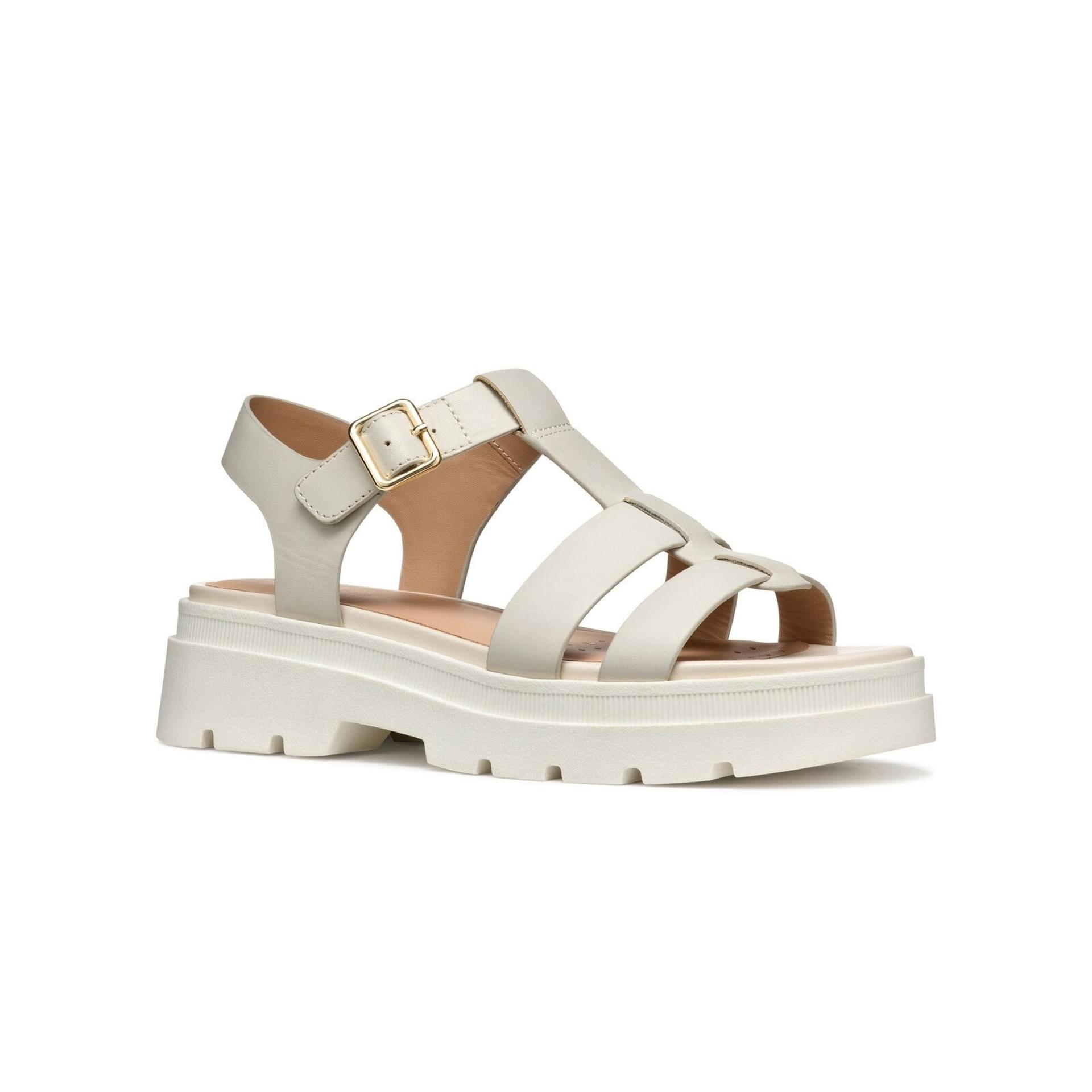 Geox Adacter S Sandals D55YVB_00043 in Light Sand