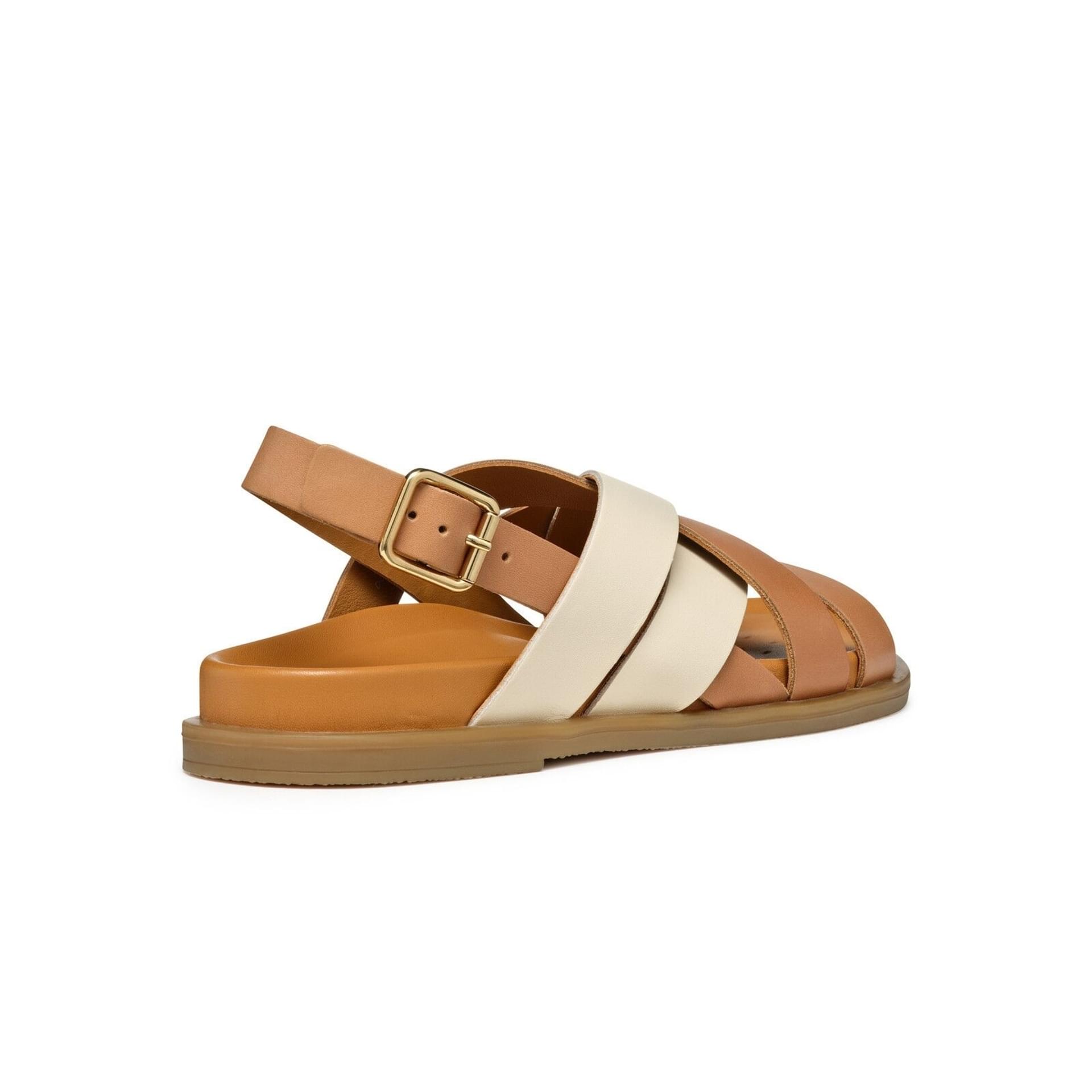 Geox Adelash Sandalen D55YWA_00043 in Camel/Papyrus