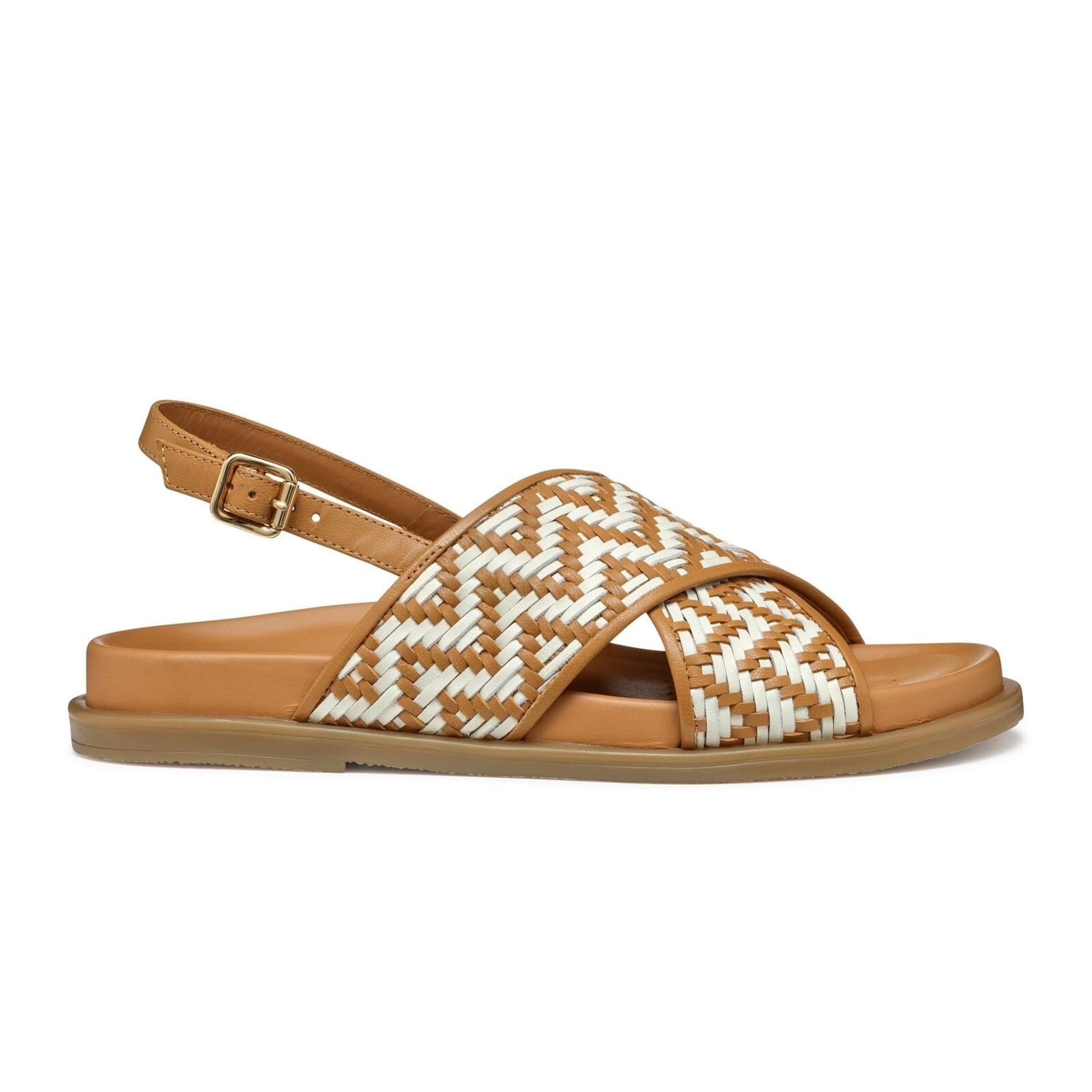 Geox Adelash Sandals D55YWE_000TC in Camel/Papyrus