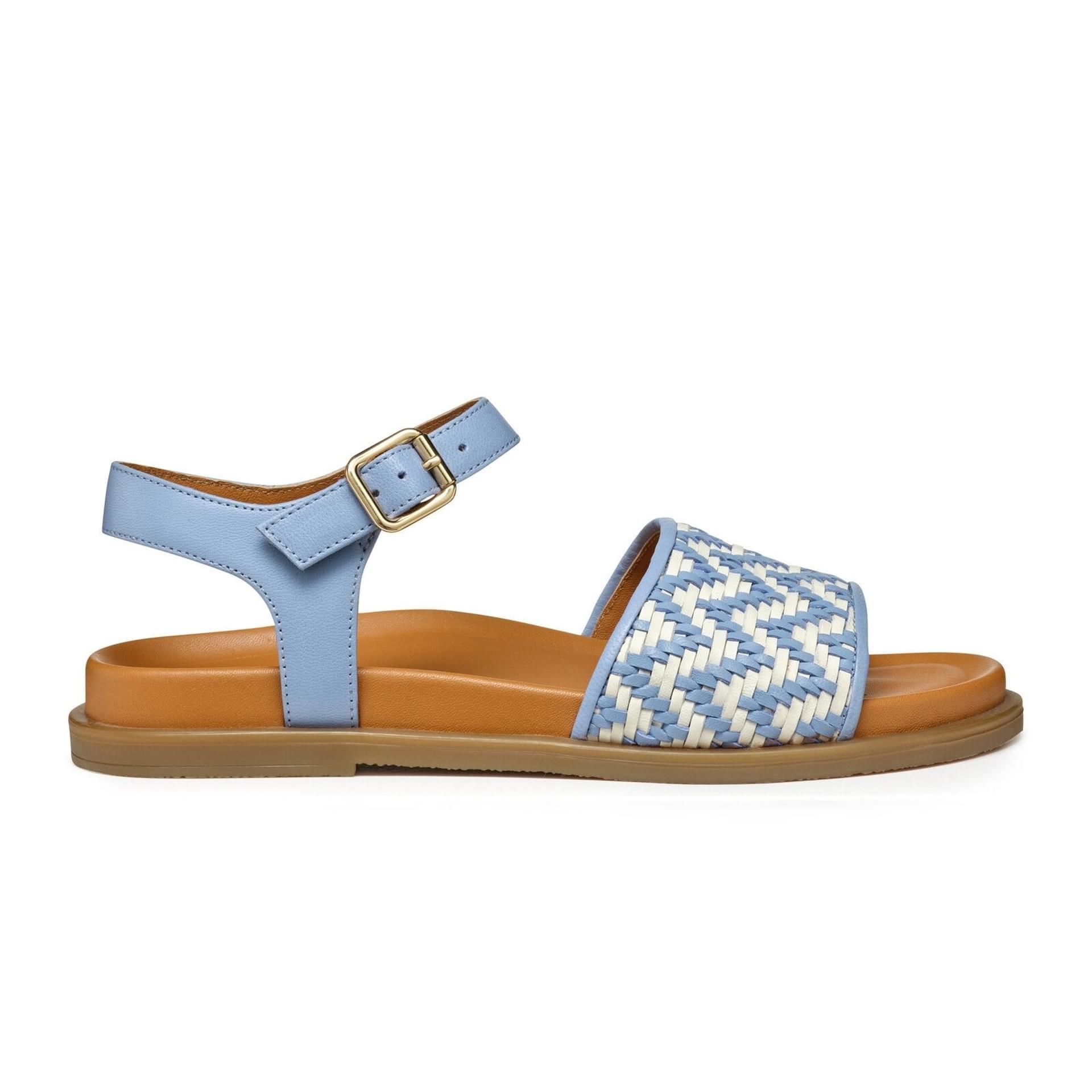 Geox Adelash Sandals D55YWF_000TC in Light Blue/Papyrus