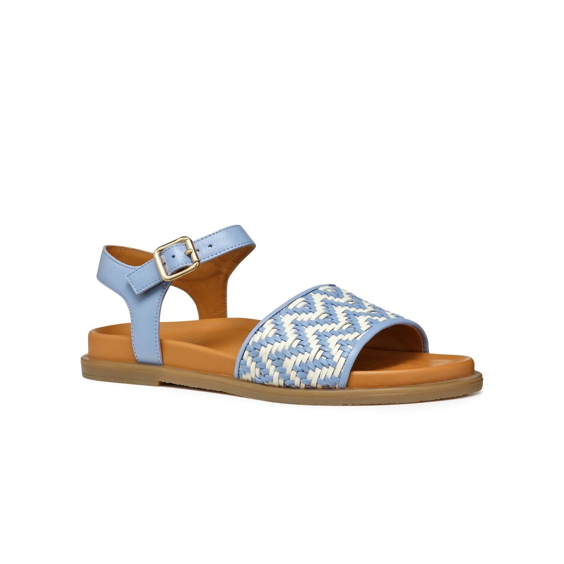 Geox Adelash Sandals D55YWF_000TC in Light Blue/Papyrus