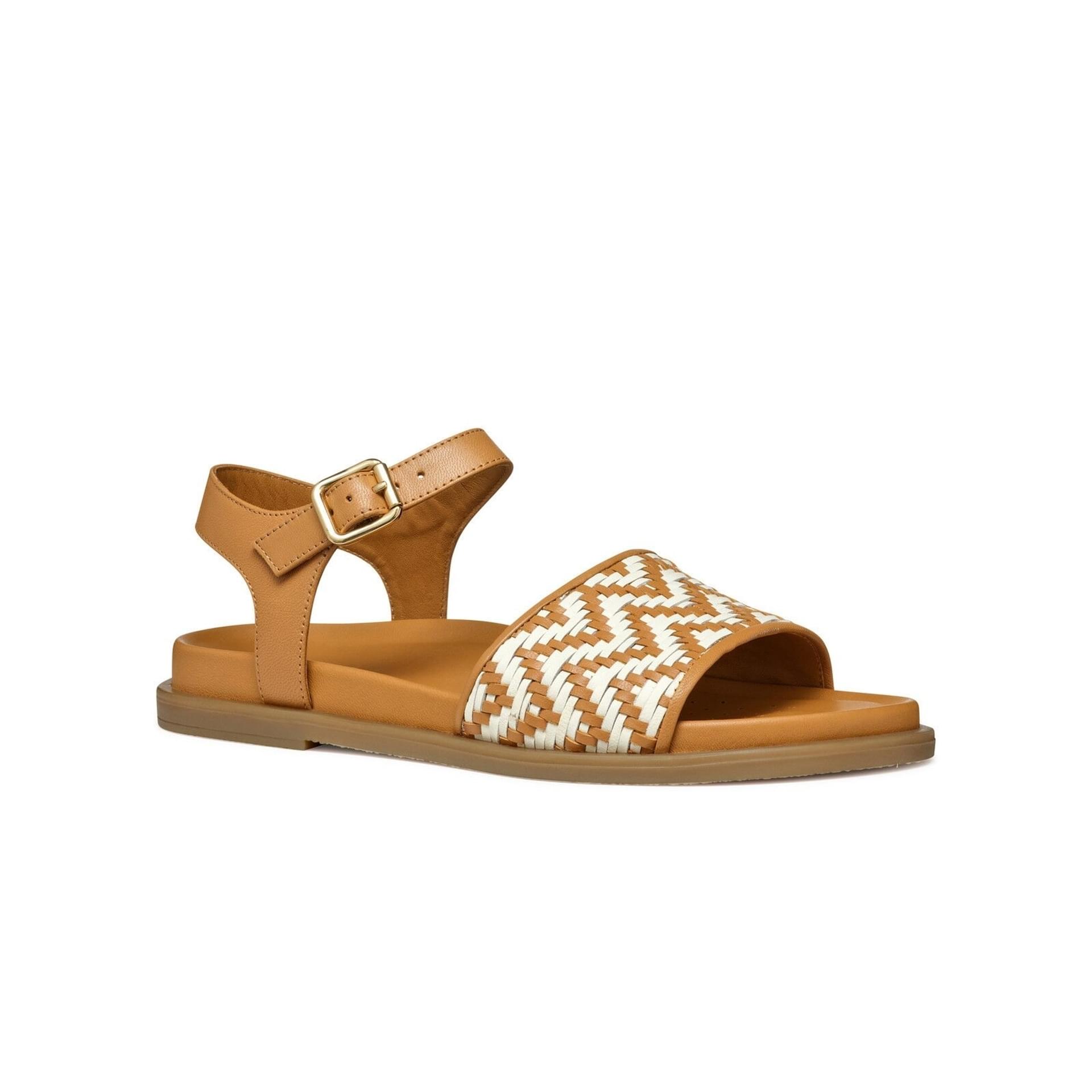 Geox Adelash Sandalen D55YWF_000TC in Camel/Papyrus