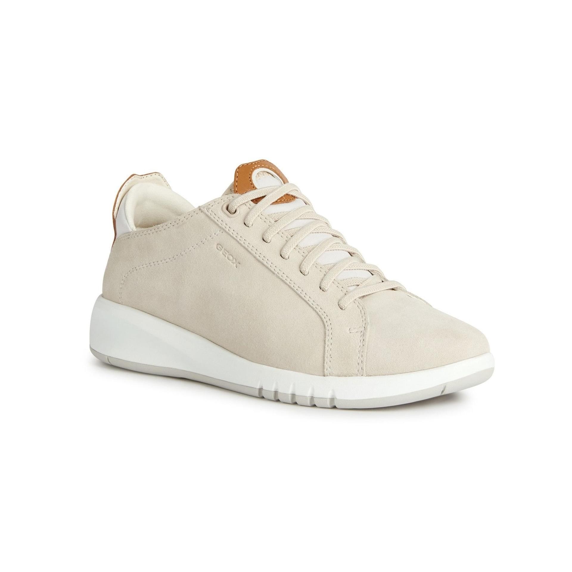 Geox Aerantis Sneakers D35HND_02285 in Off White/Camel