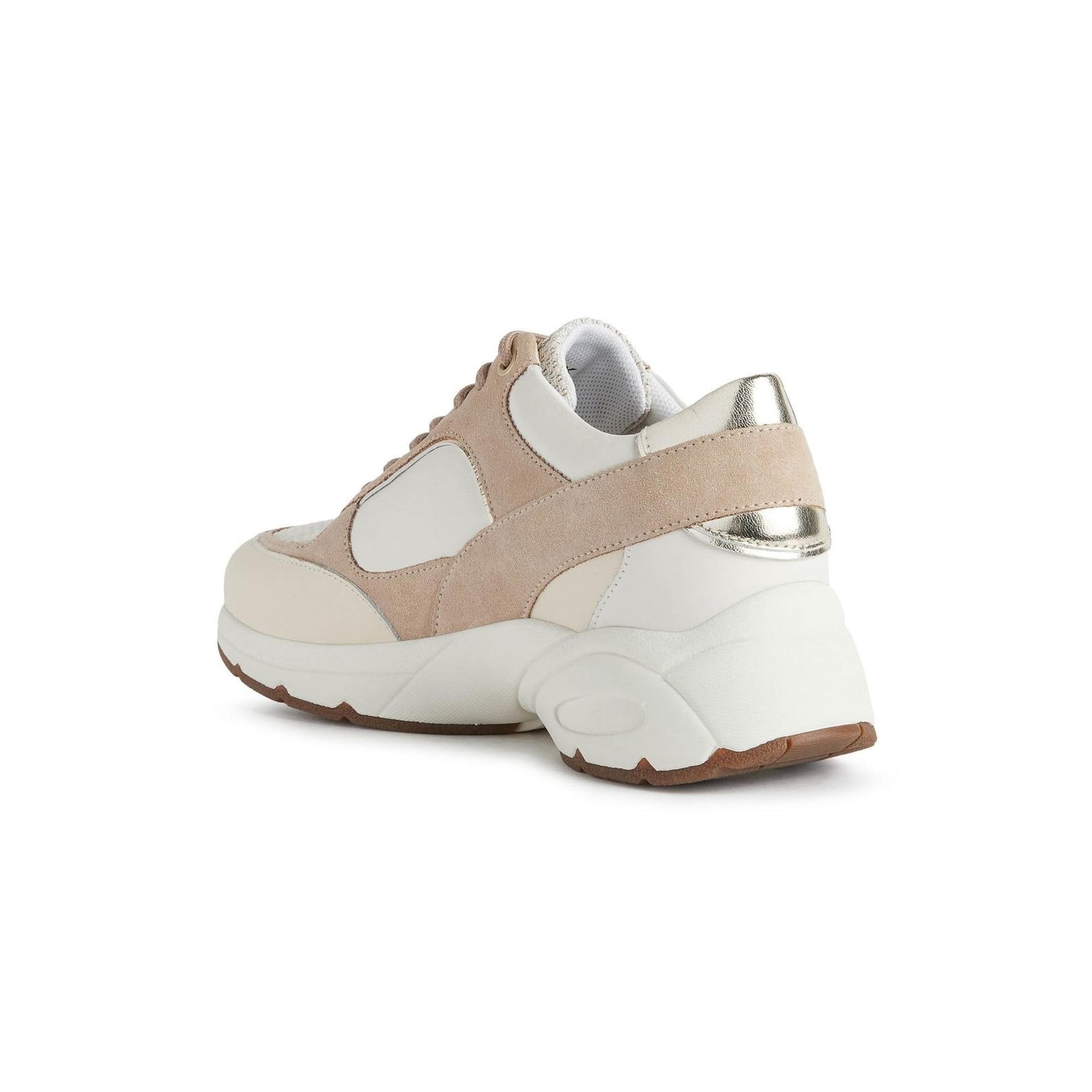 Geox Alhour Sneakers D15FGA_02285 in Dark Skin/Off White