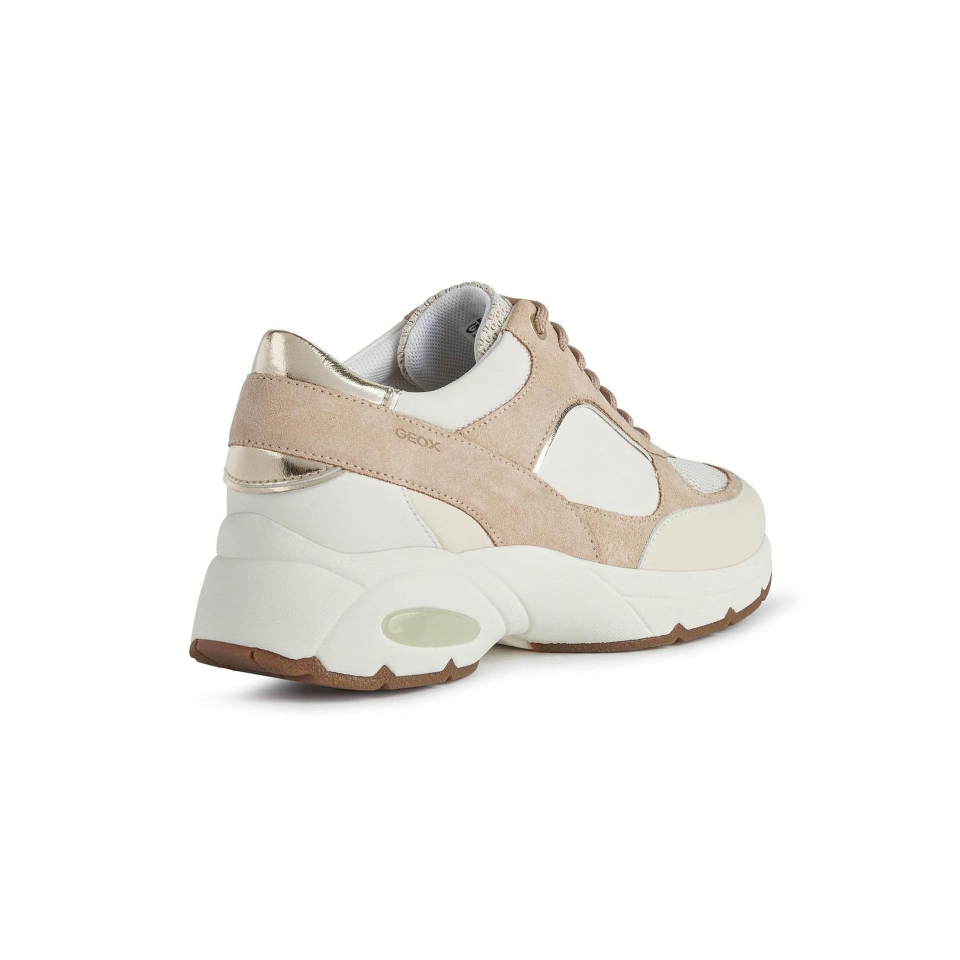 Geox Alhour Sneakers D15FGA_02285 in Dark Skin/Off White