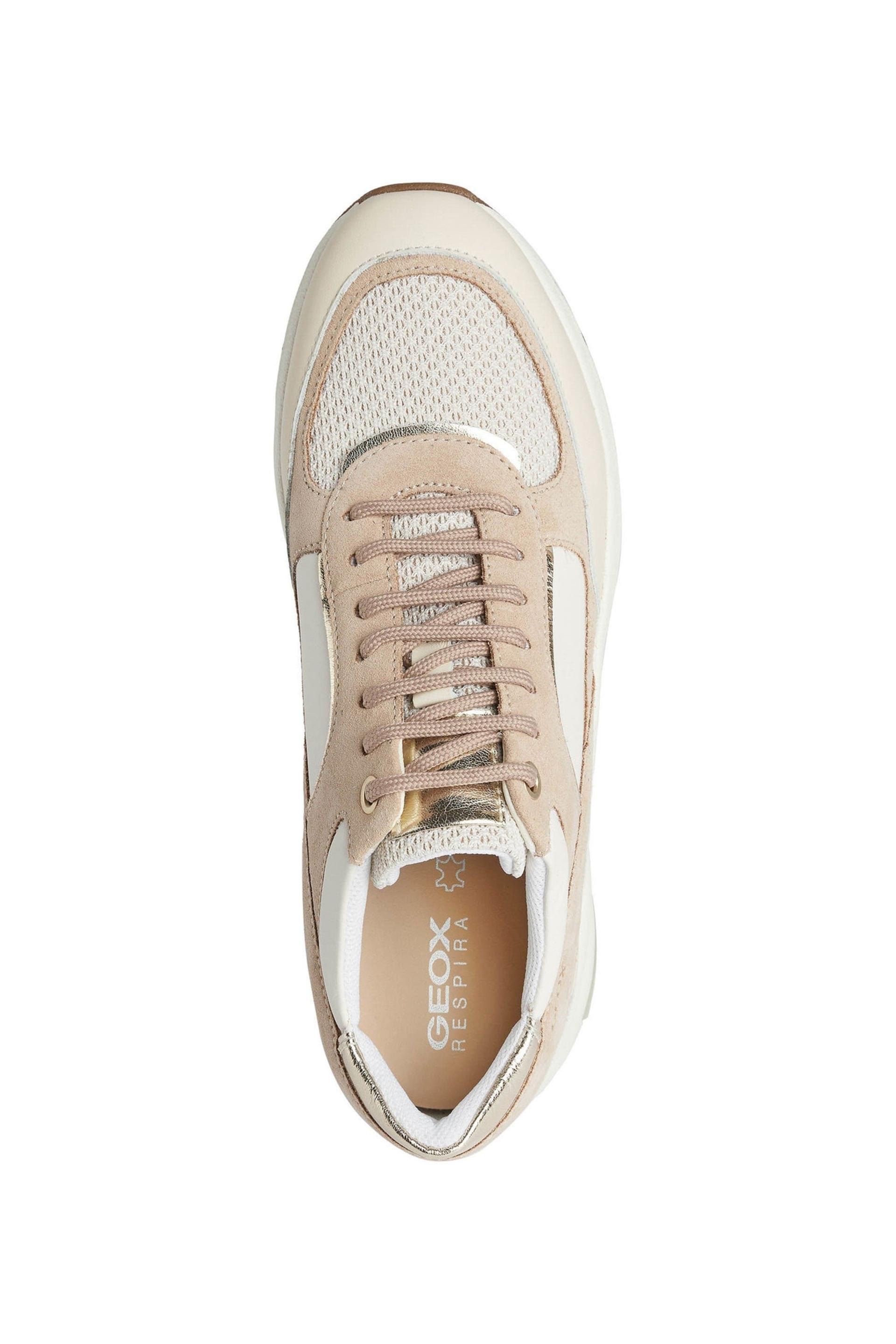 Geox Alhour Sneakers D15FGA_02285 in Dark Skin/Off White