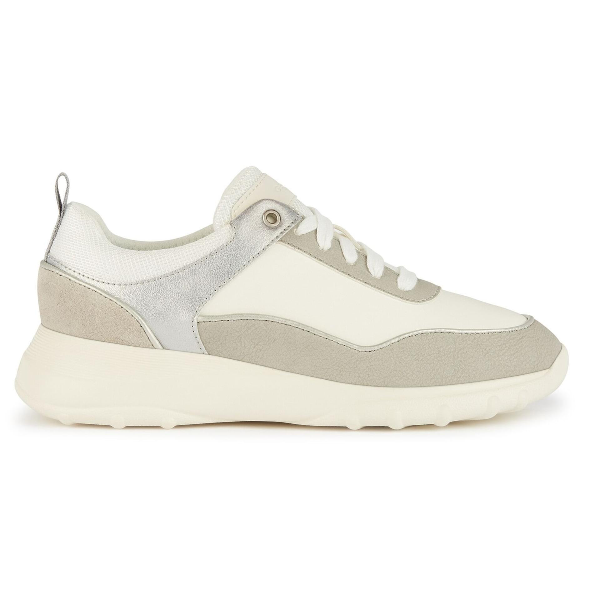 Geox Alleniee Sneakers D35LPB_00054 in Light Grey/Optic White