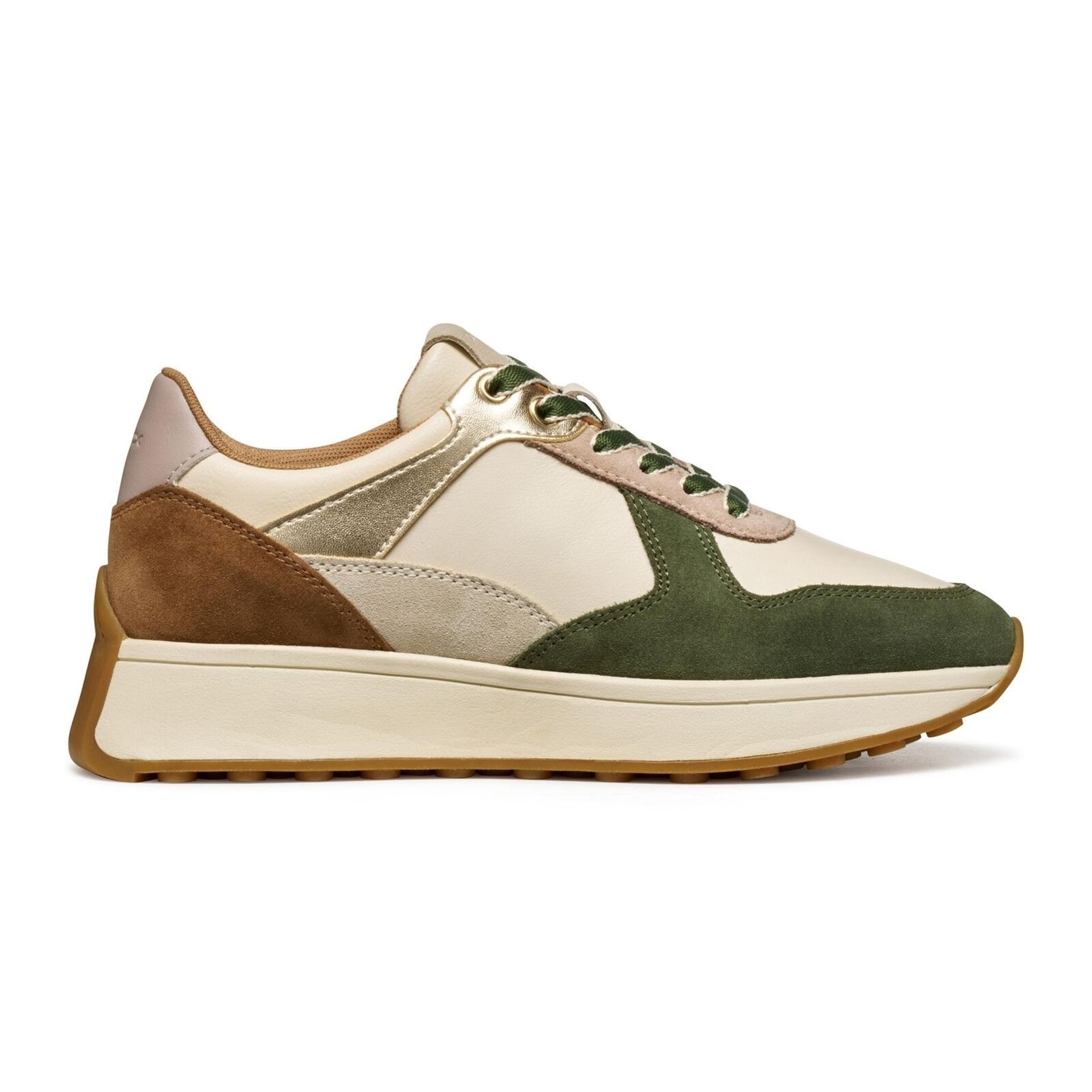 Geox Amabel Sneakers D45MDA_02285 in Light Taupe/Papyrus