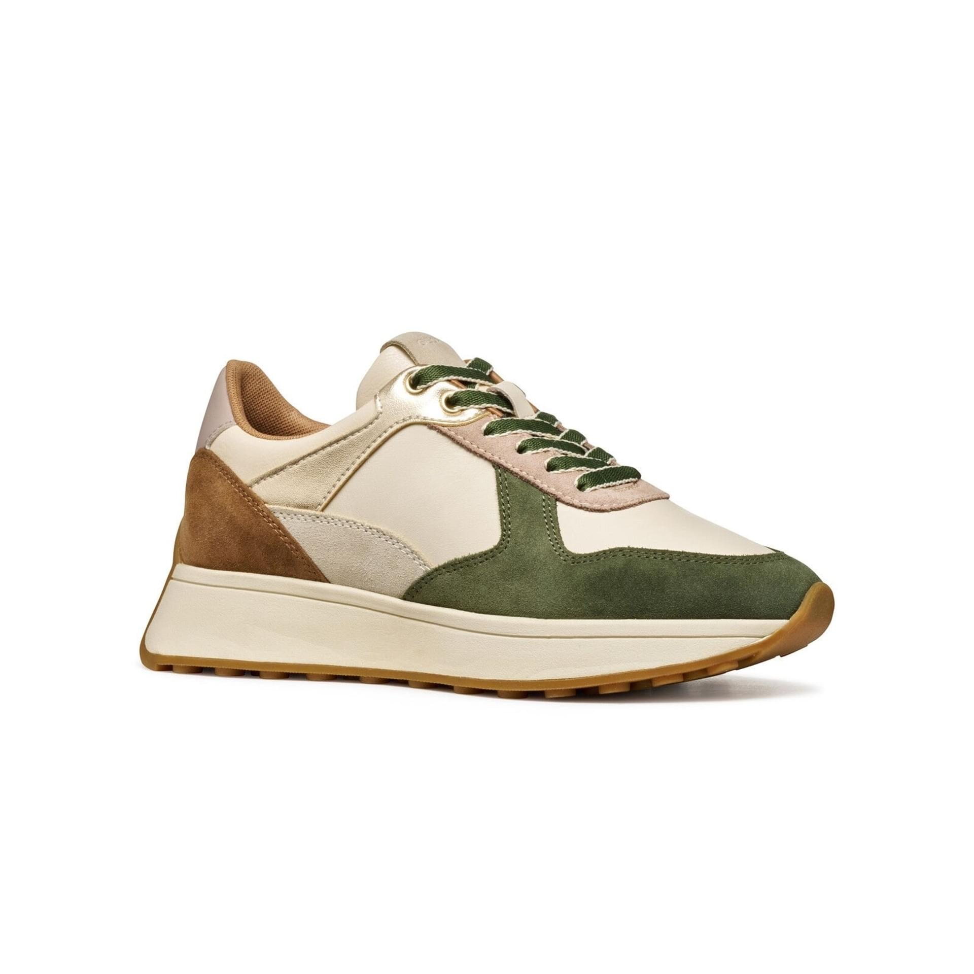 Geox Amabel Sneakers D45MDA_02285 in Light Taupe/Papyrus
