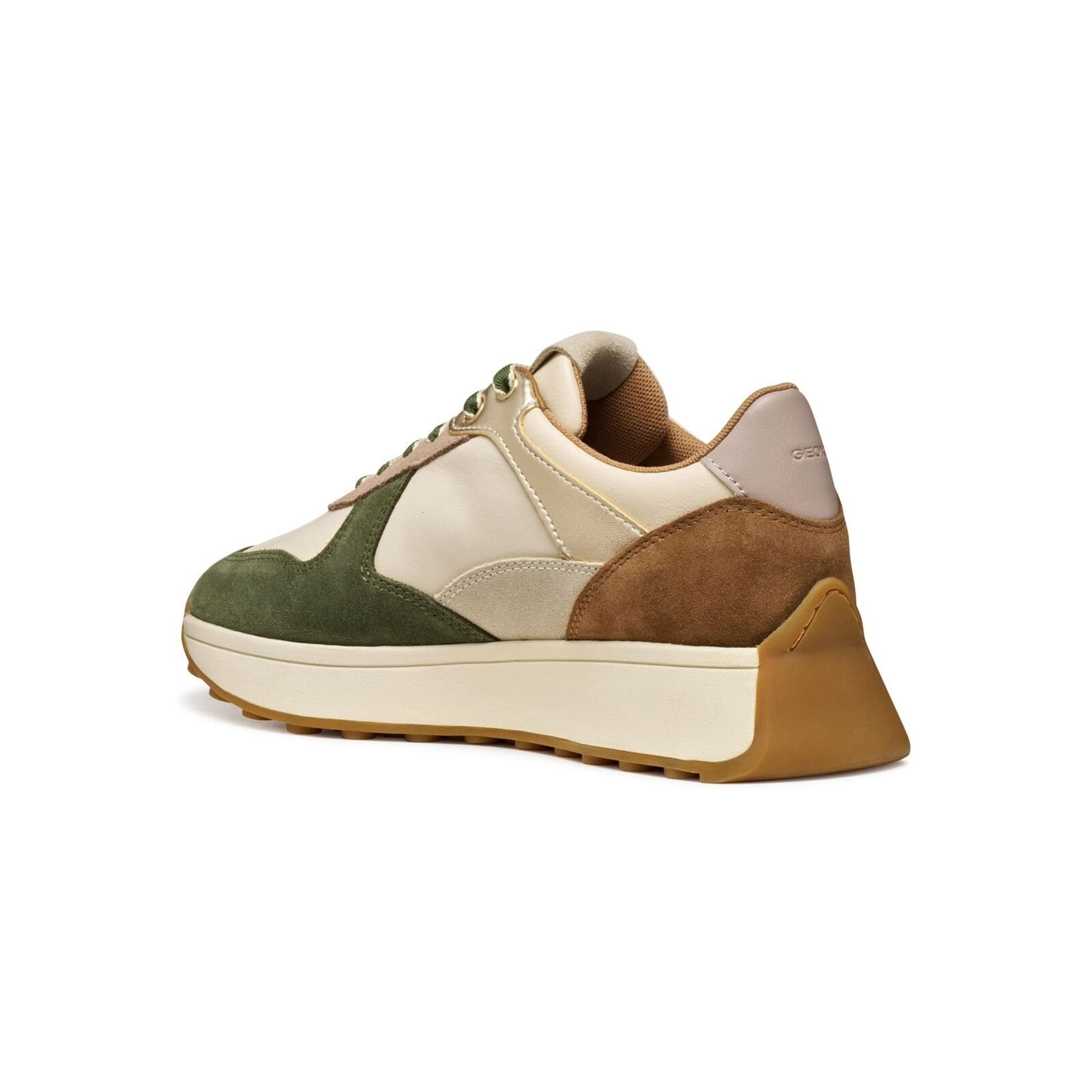Geox Amabel Sneakers D45MDA_02285 in Light Taupe/Papyrus