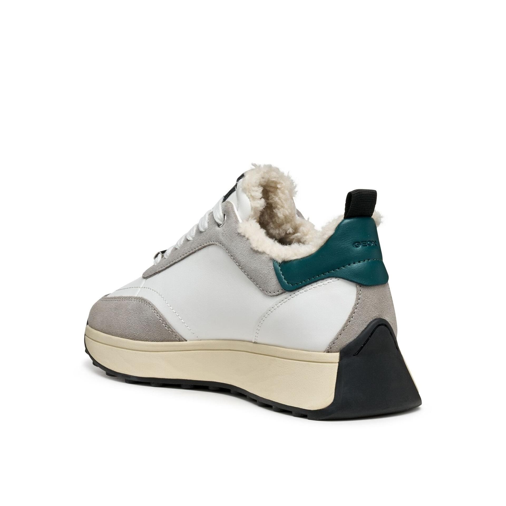 Geox Amabel Sneakers D56MDB_08522 in White/Light Grey