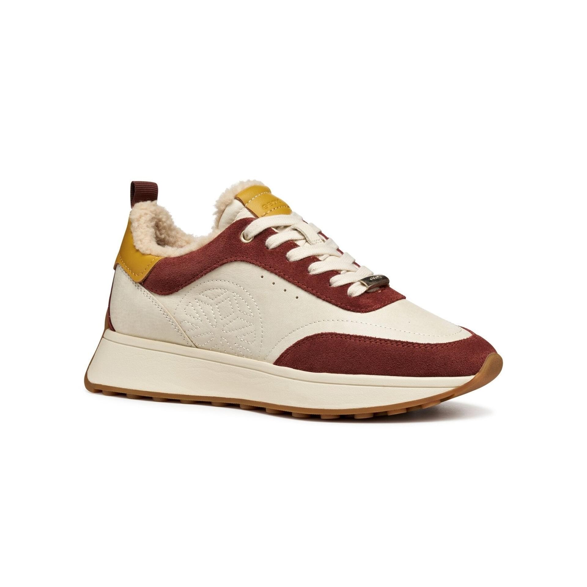 Geox Amabel Sneakers D56MDB_08522 in Papyrus/Brick