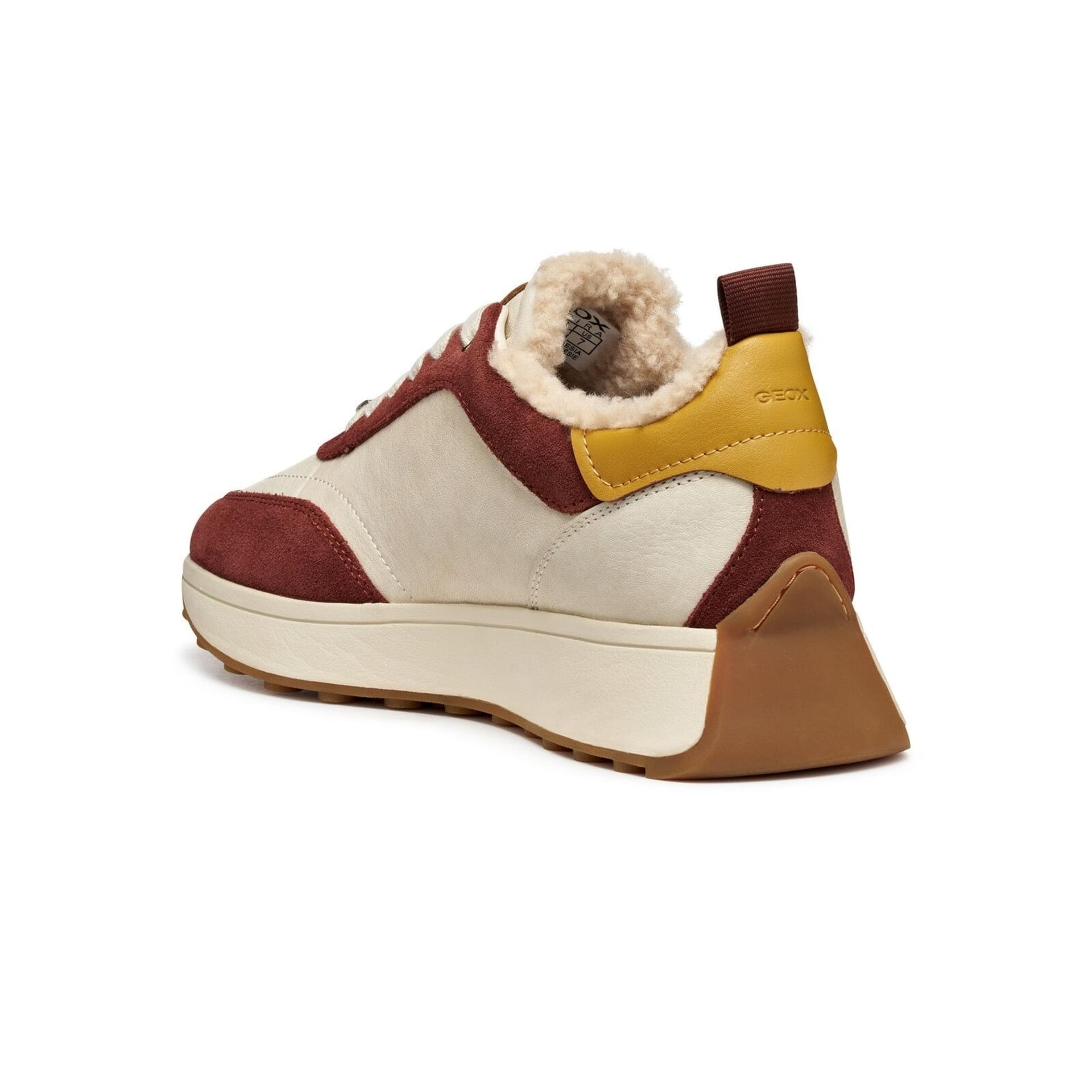 Geox Amabel Sneakers D56MDB_08522 in Papyrus/Brick