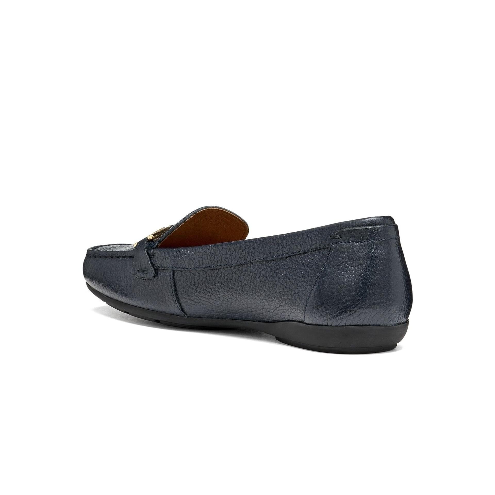 Geox Annytah Moc B Mocassins leer in Navy, hoekaanzicht (SKU D680MA_00046--C4692)