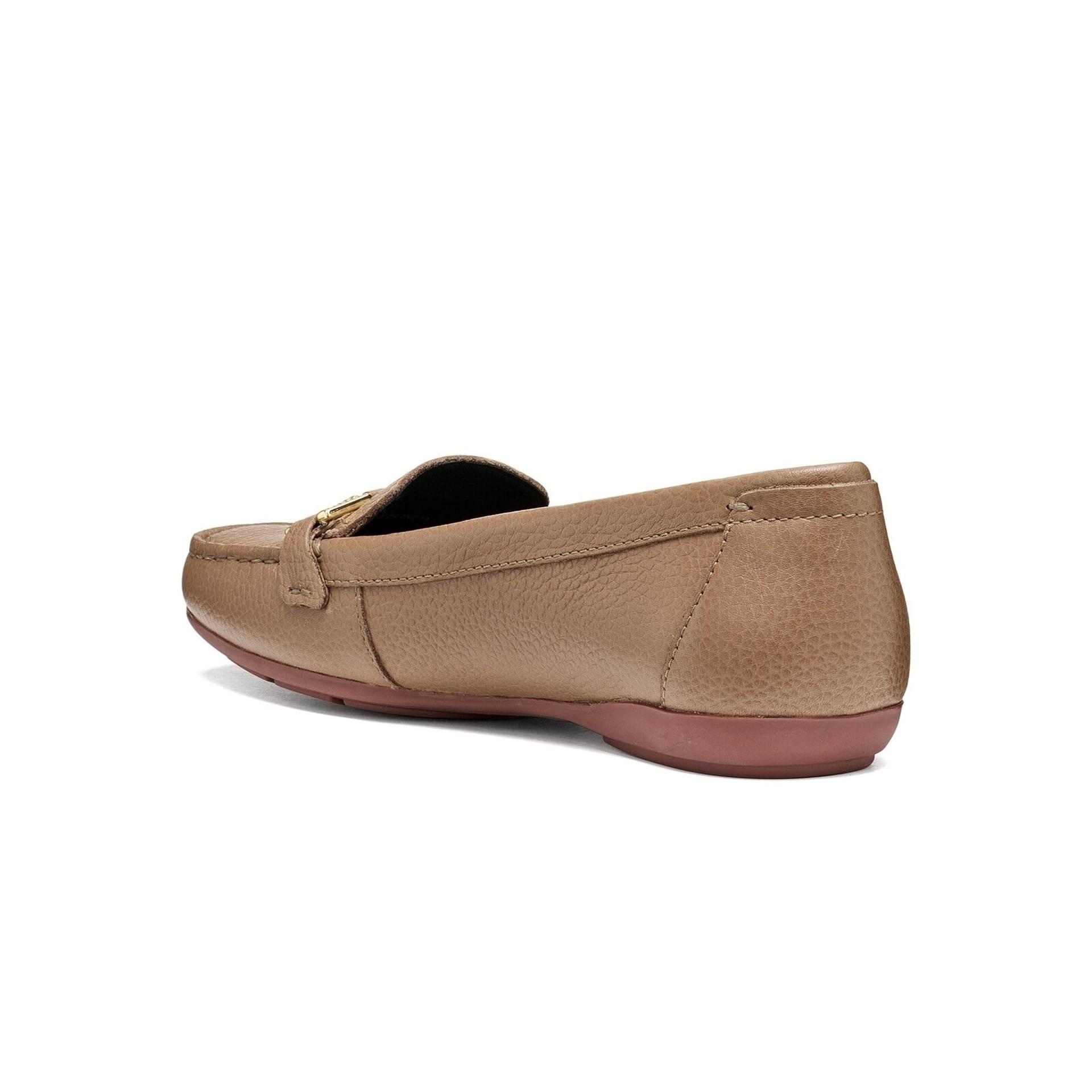 Geox Annytah Moc B Mocassins in Light Brown, hoekaanzicht (SKU D680MA_00046--C6002)