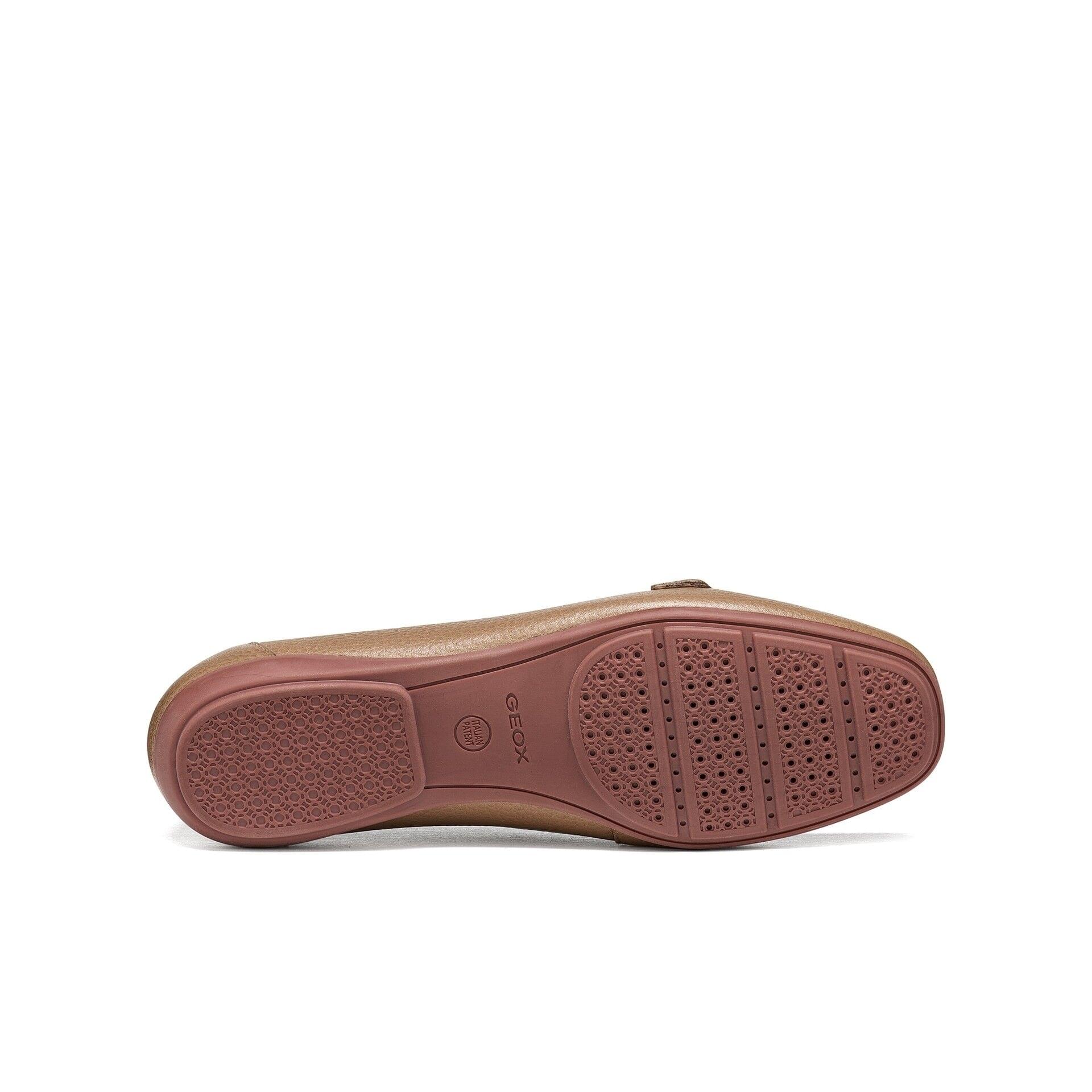 Geox Annytah Moc B Mocassins in Light Brown, zool (SKU D680MA_00046--C6002)