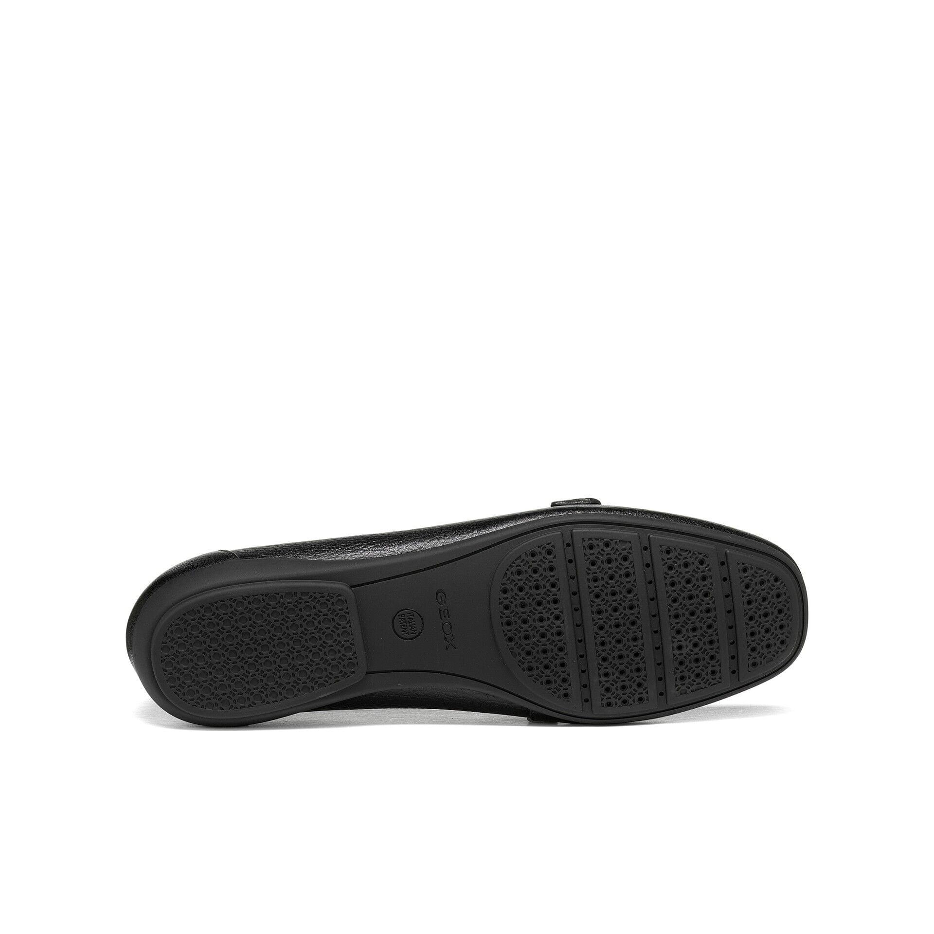 Geox Annytah Moc B Moccasins leather in Black, sole (SKU D680MA_00046--C9999)