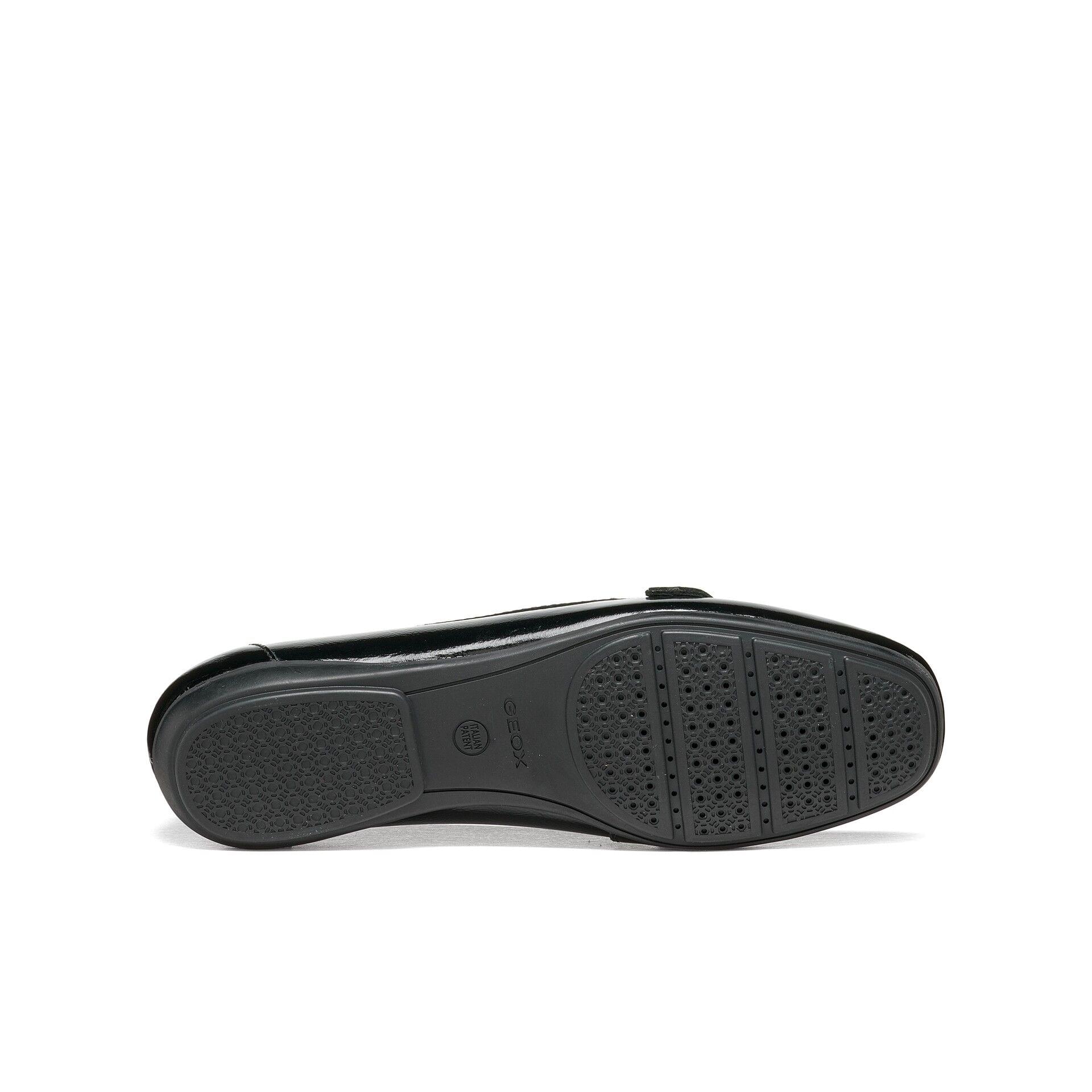 Geox Annytah Moc B Mocassins cuir in Black, semelle (SKU D680MA_00067--C9999)