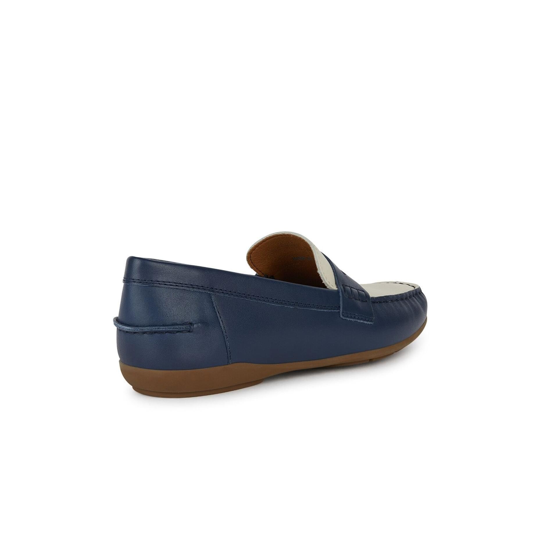 Geox Annytah Moc Moccassins D25BMA_00043 in Navy/Light Sand