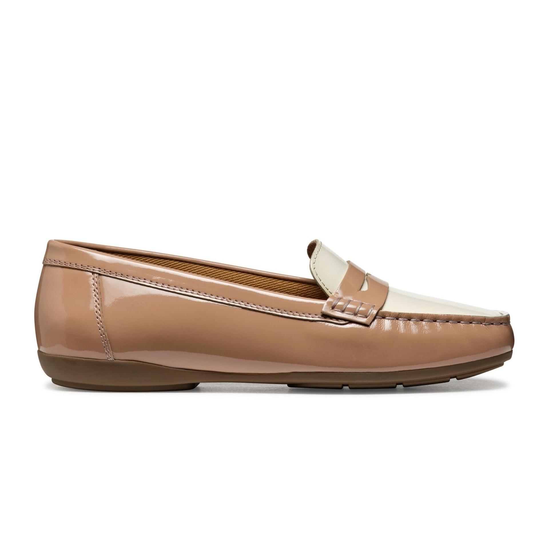 Geox Annytah Moc Moccassins D46BMA_00066 in Beige/Papyrus