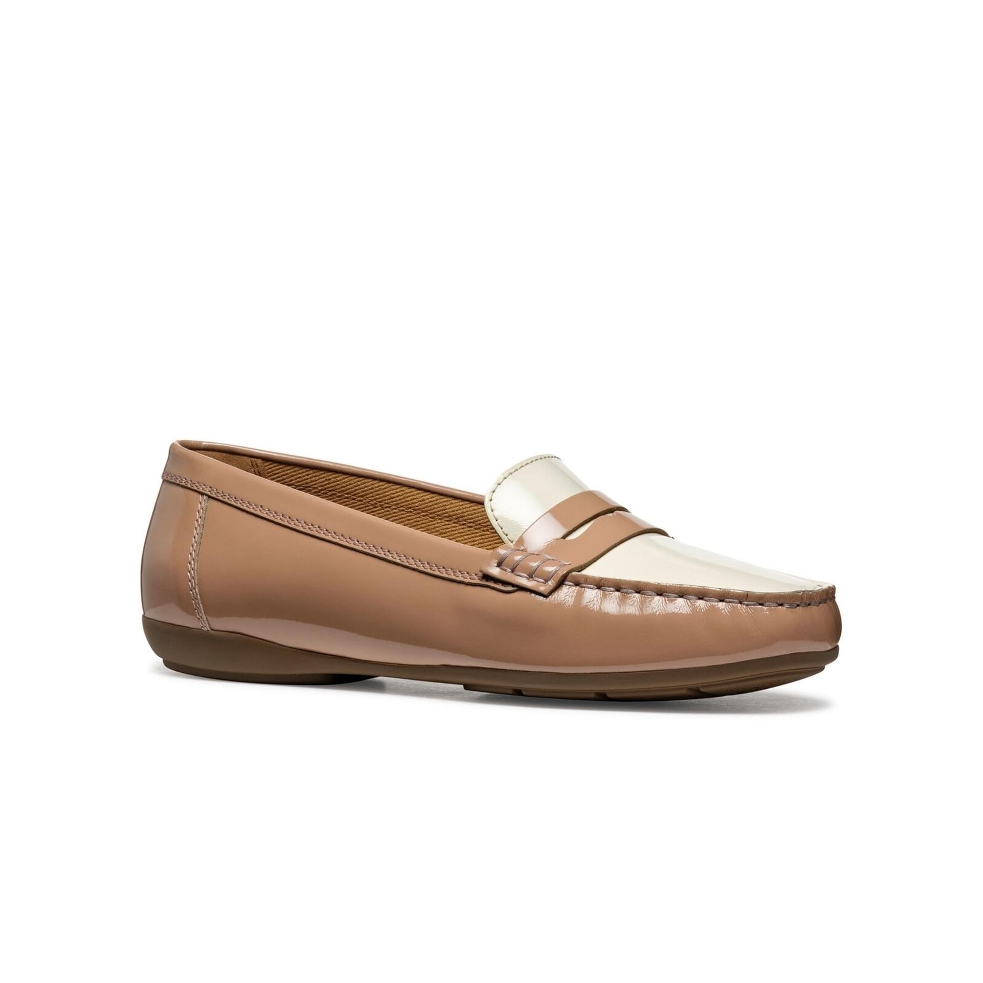 Geox Annytah Moc Moccassins D46BMA_00066 in Beige/Papyrus