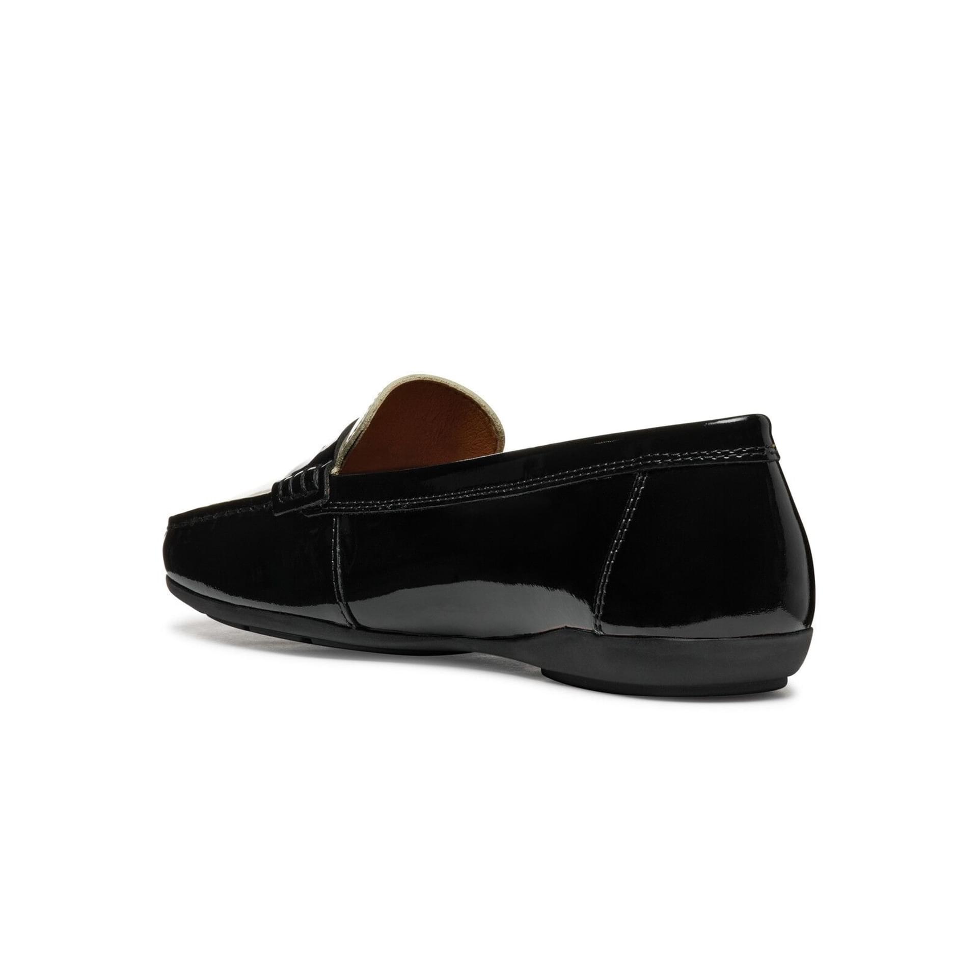 Geox Annytah Moc Moccassins D46BMA_00066 in Black/Papyrus