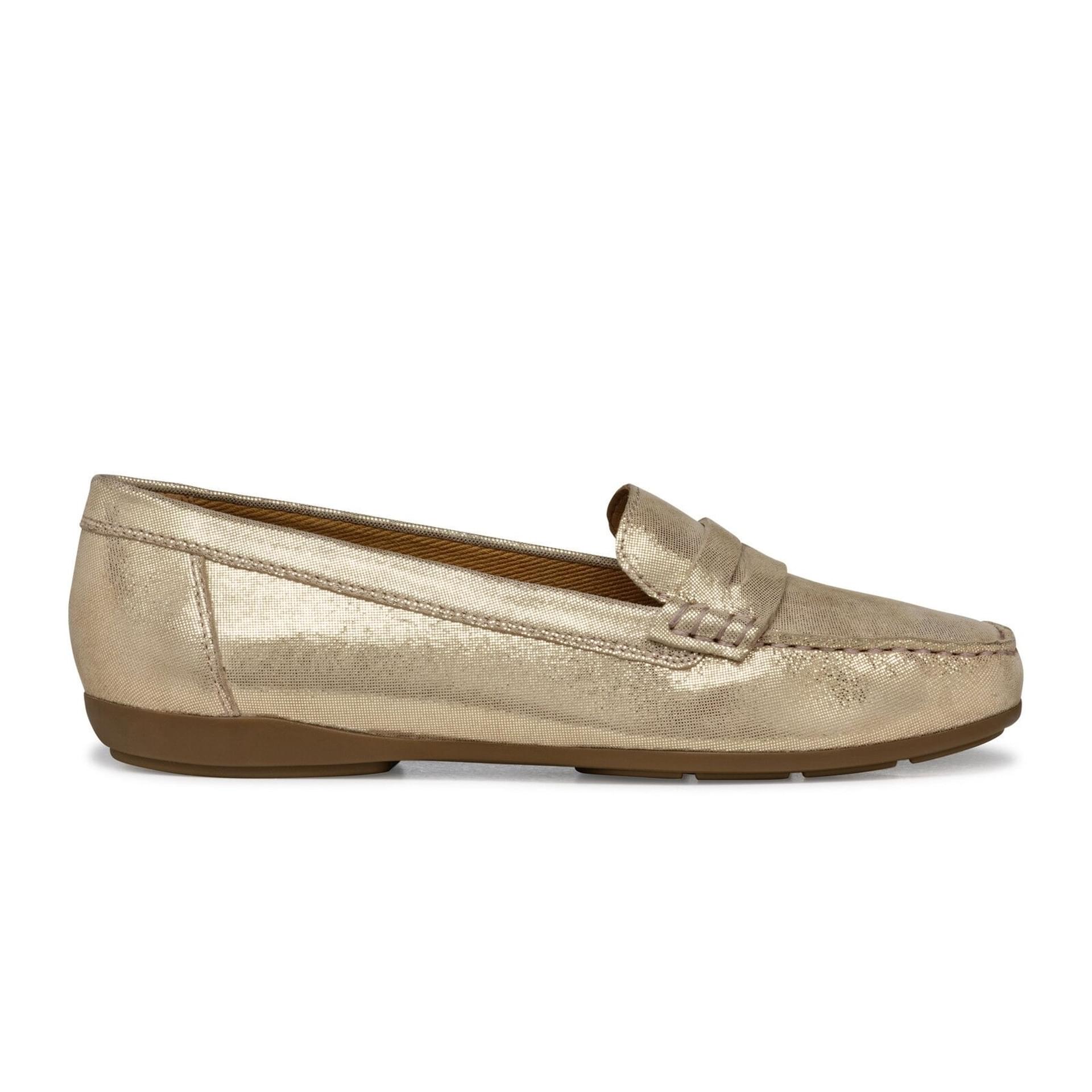 Geox Annytah Moc Mocassins D46BMA_000MA in Light Gold