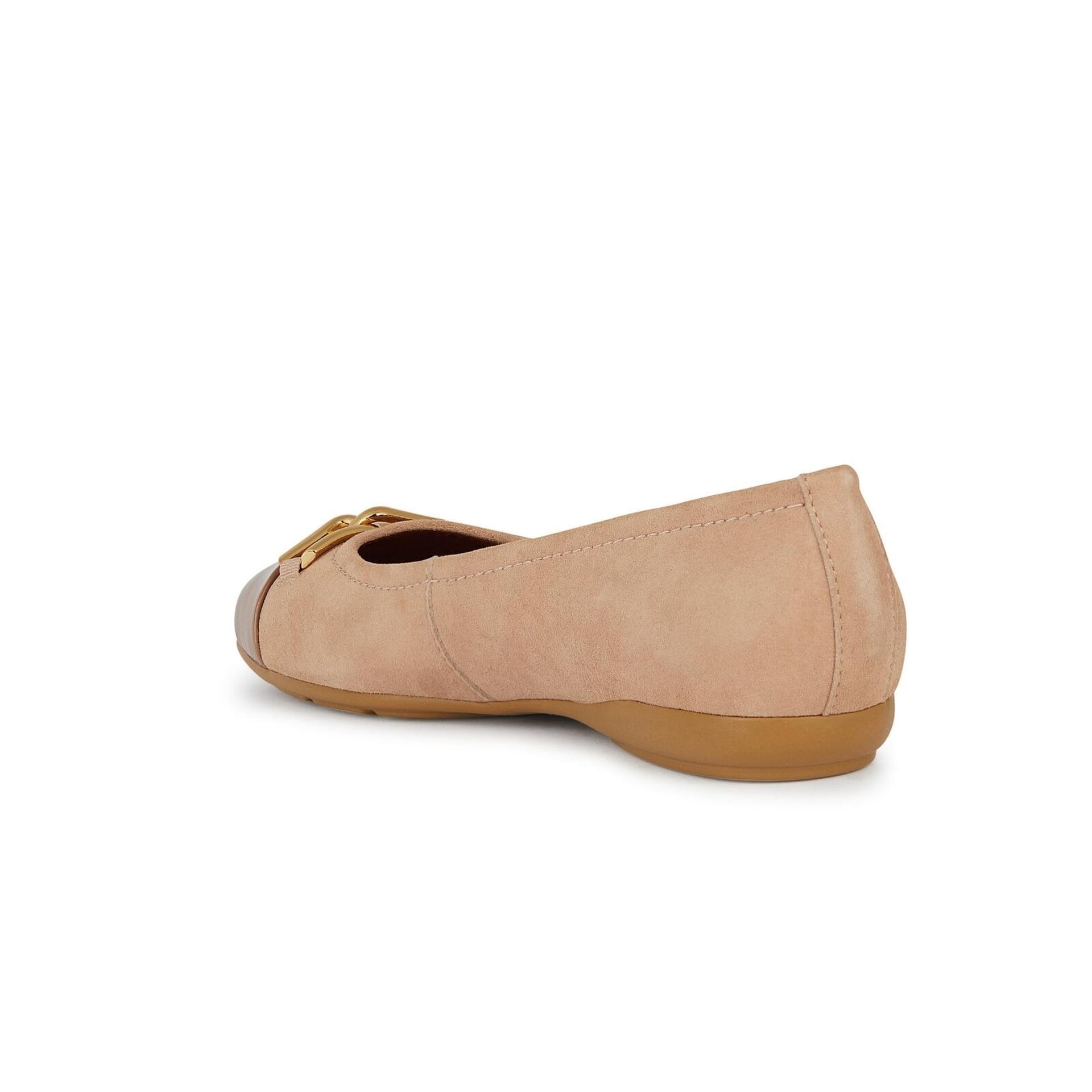 Geox Annytah Ballerina's D457NA_021HH in Nude