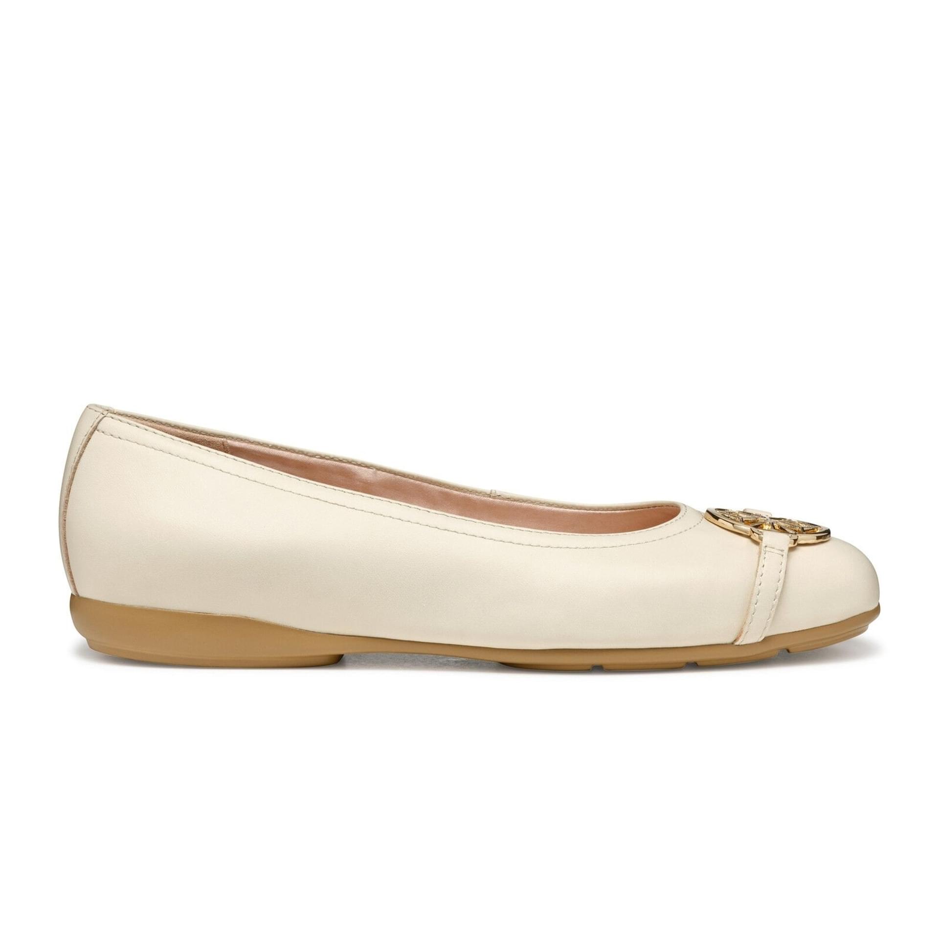 Geox Annytah Ballerina's D557NB_00085 in Papyrus