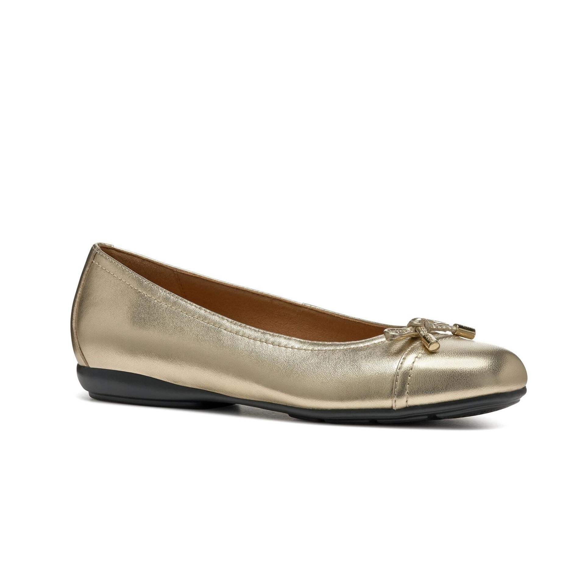 Geox Annytah Ballerinas D927ND_000Y2 in Light Gold