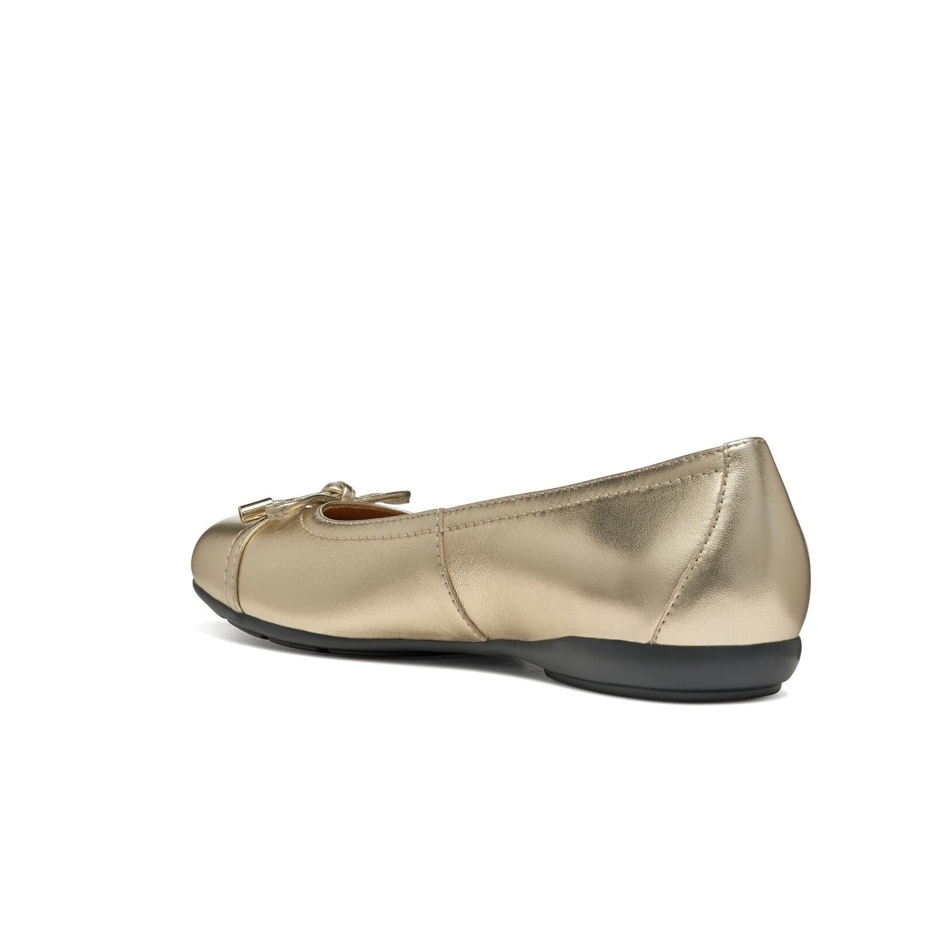 Geox Annytah Ballerina's D927ND_000Y2 in Light Gold