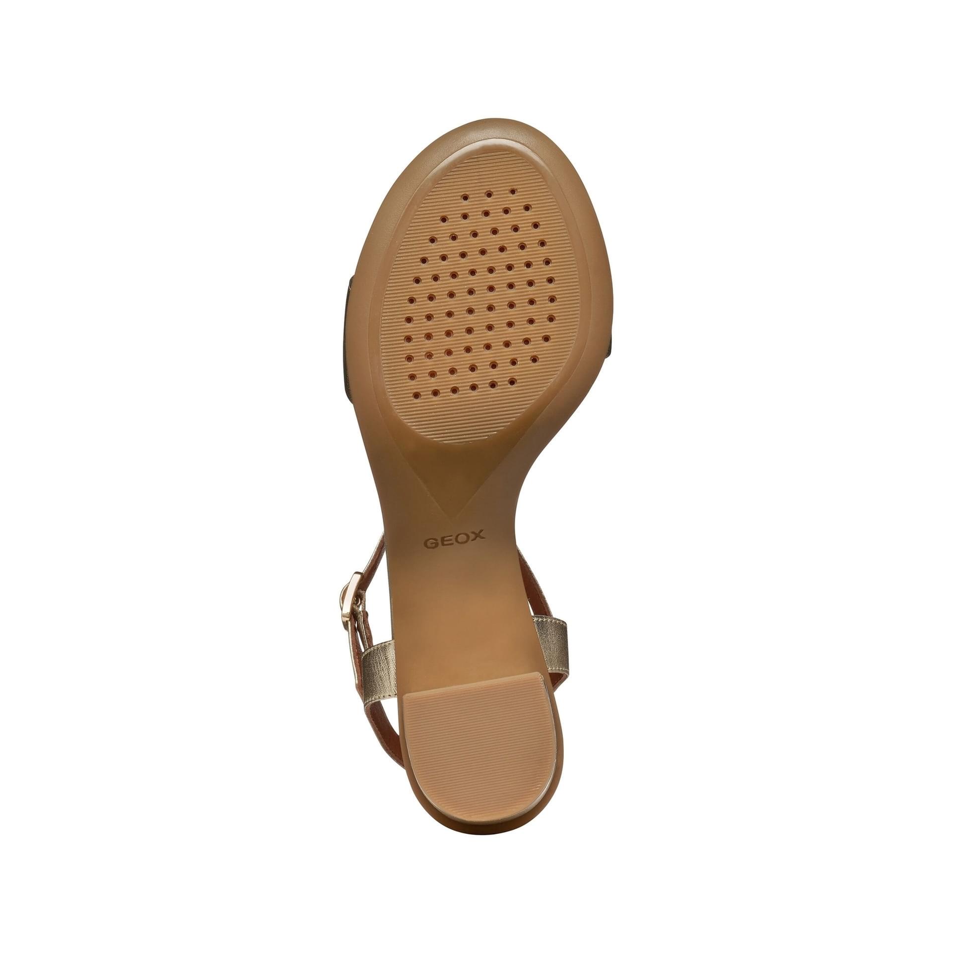 Geox Aurely 50 Sandals D25RXB_000Y2 in Light Gold