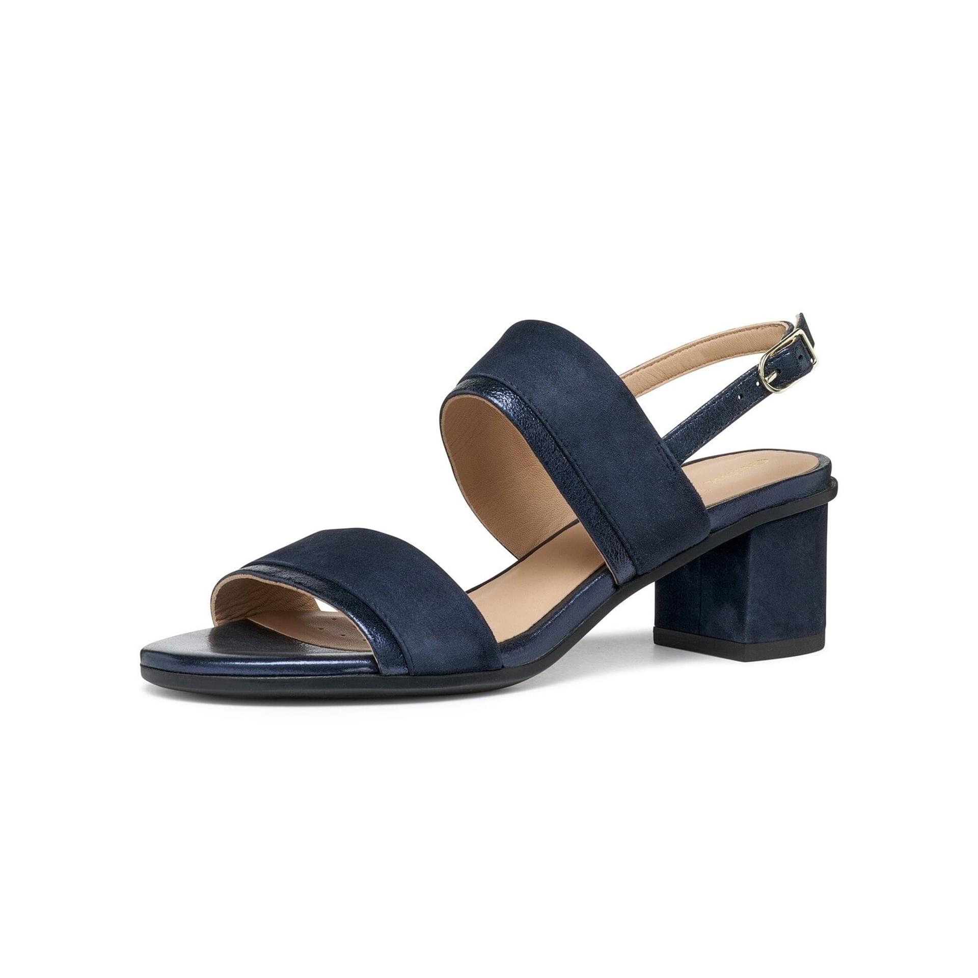 Geox Aurely 50 Sandals D65RXB_021MA in Dark Navy/Avio