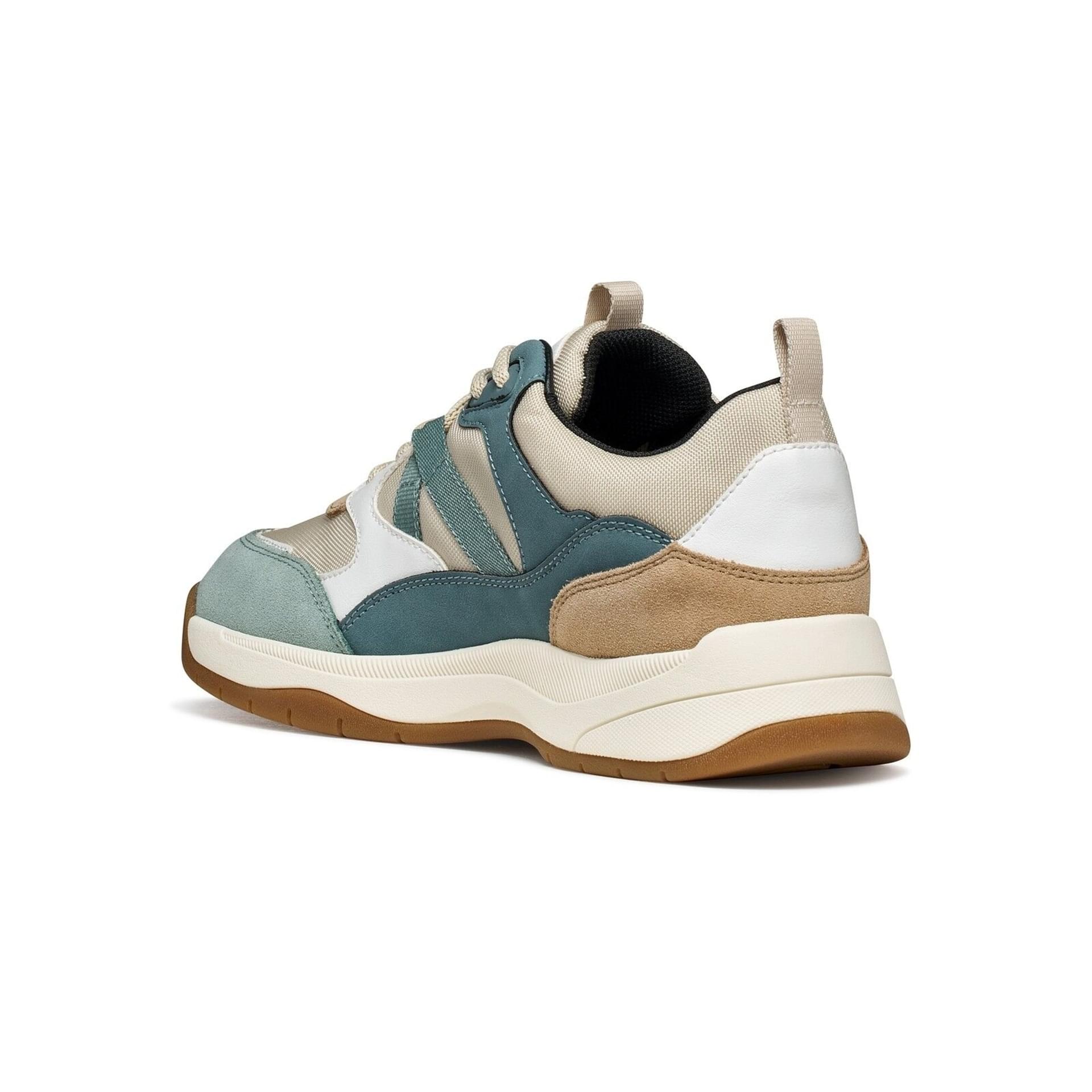 Geox Berinike B Abx Baskets in Light Sand/Light Avio, vue en angle (SKU D563NB_011EK--C5V4Y)