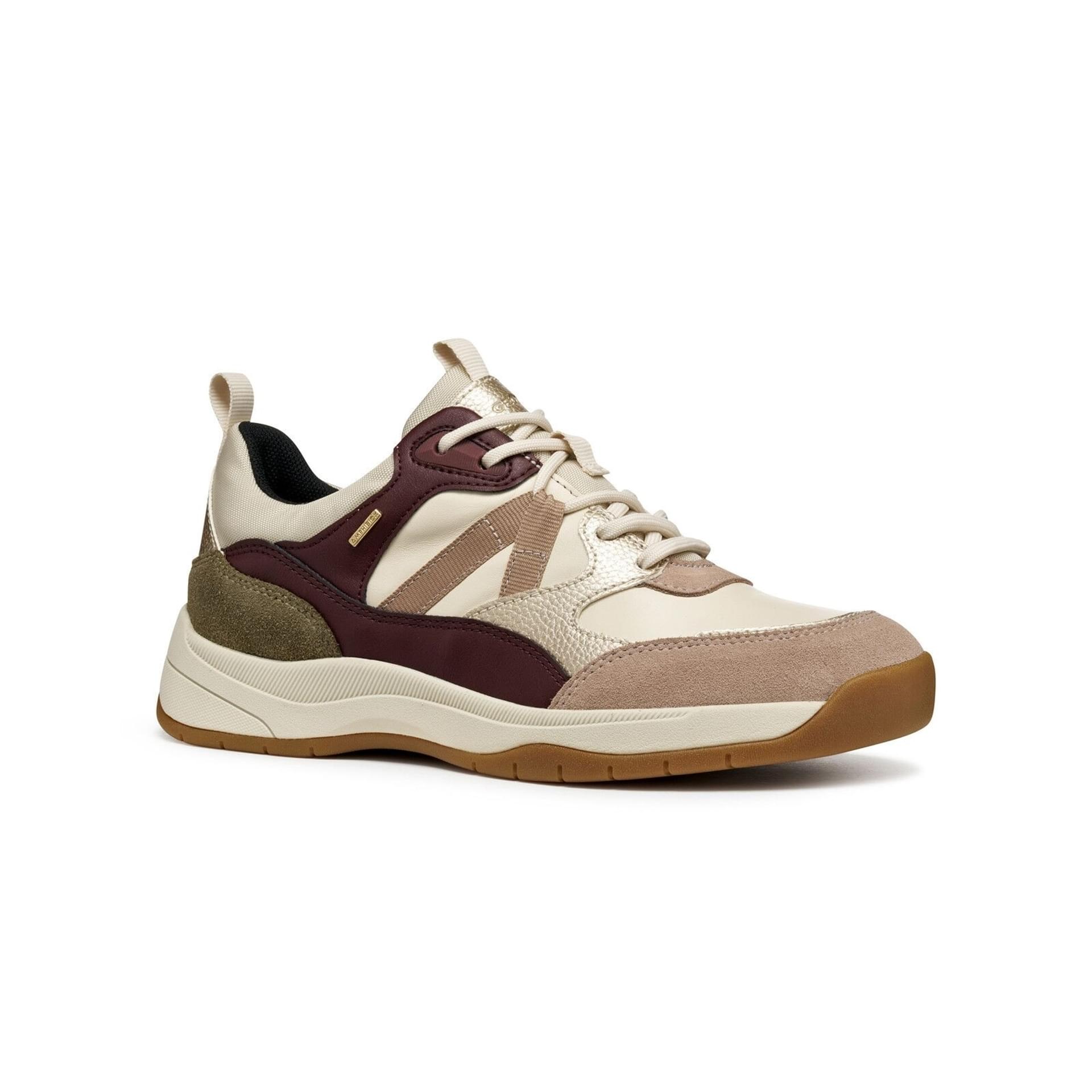 Geox Berinike B Abx Sneakers D563NB_08554 in Papyrus/Wine