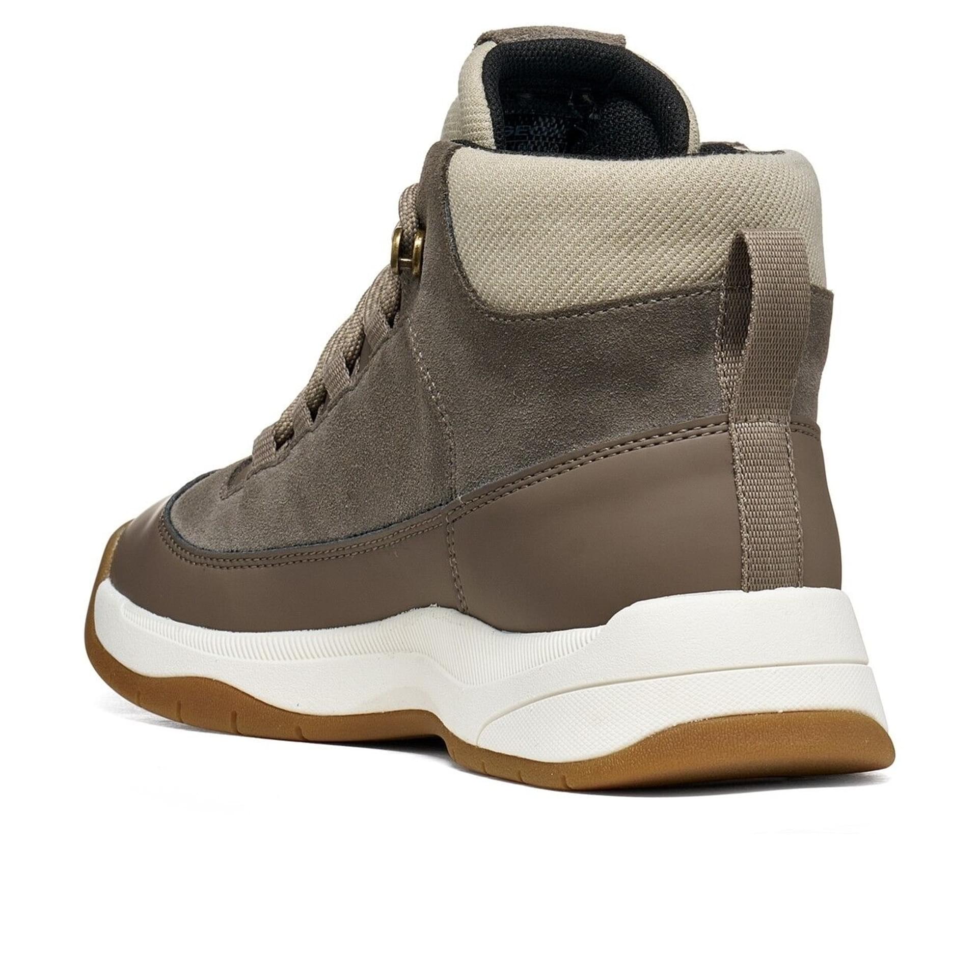 Geox Berinike B Abx Bottines in Dove Grey/Sand, vue en angle (SKU D663NA_022EK--C1467)