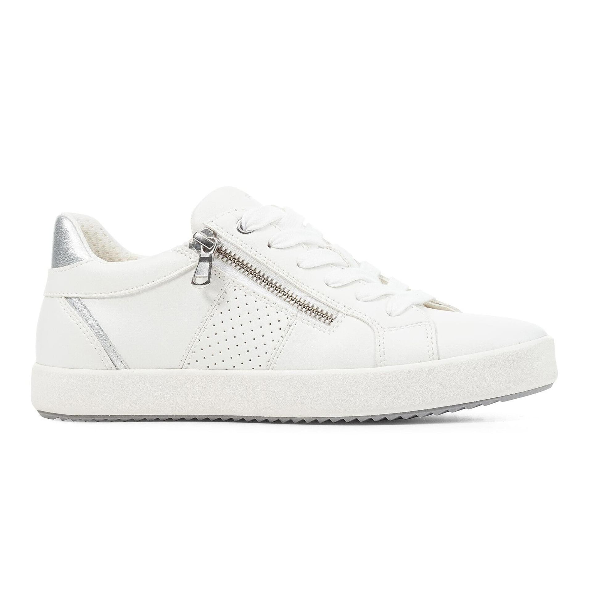 Geox Blomiee Sneakers D366HE_054AJ in White/Silver