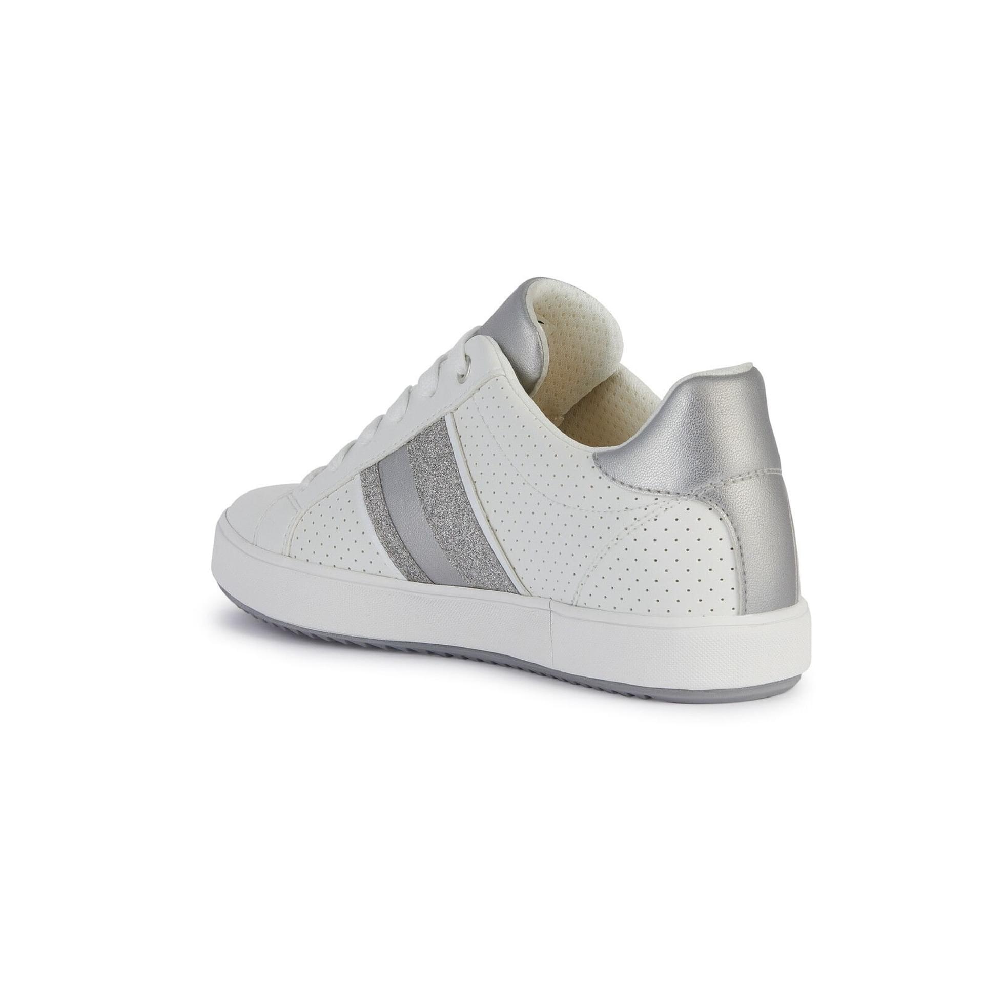 Geox Blomiee Sneakers D366HF_054AJ in White/Silver