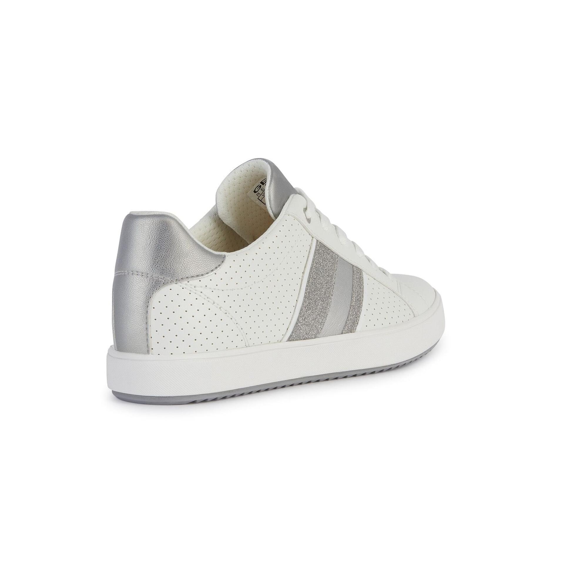 Geox Blomiee Sneakers D366HF_054AJ in White/Silver