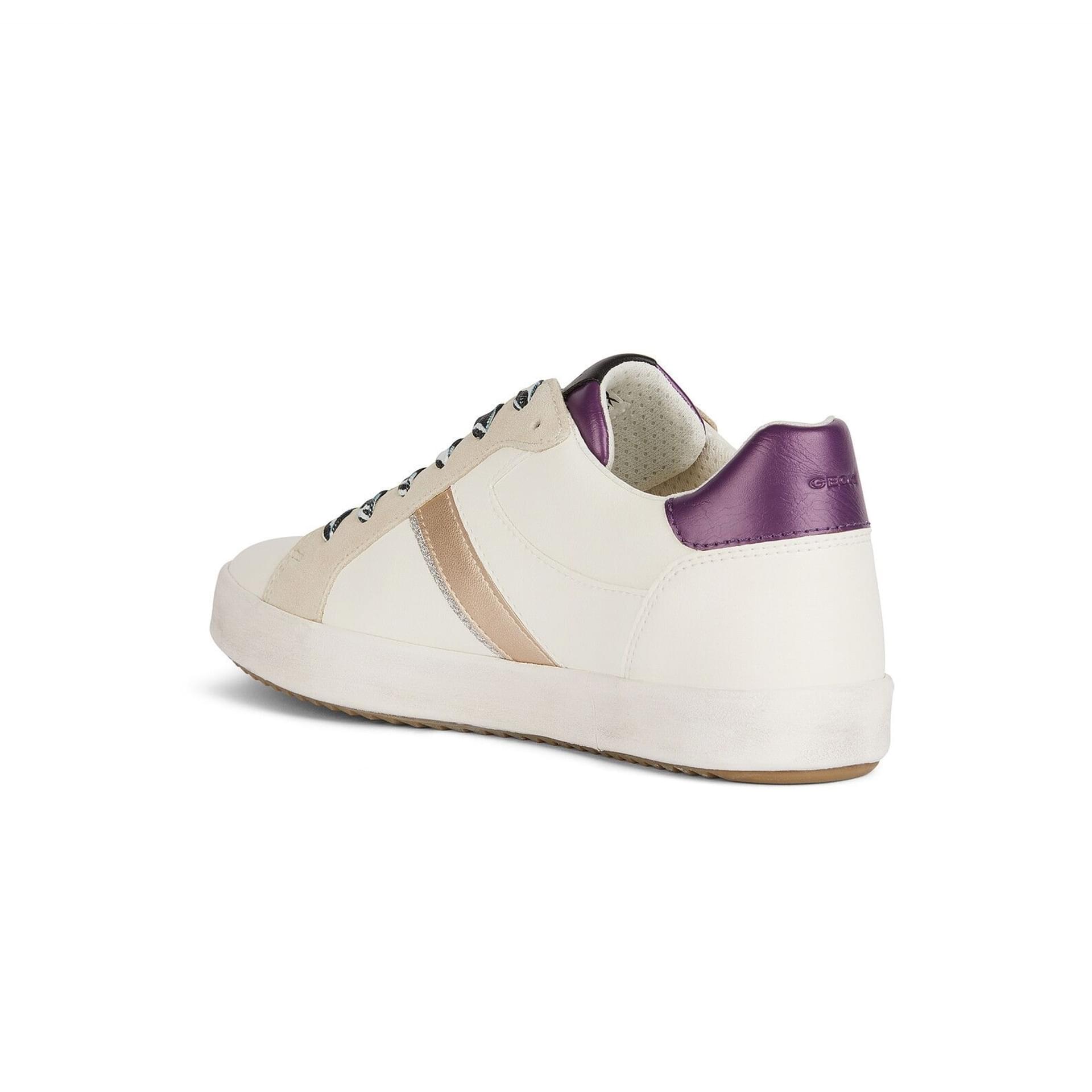 Geox Blomiee Sneakers D456HC_054AJ in Optic White/Purple