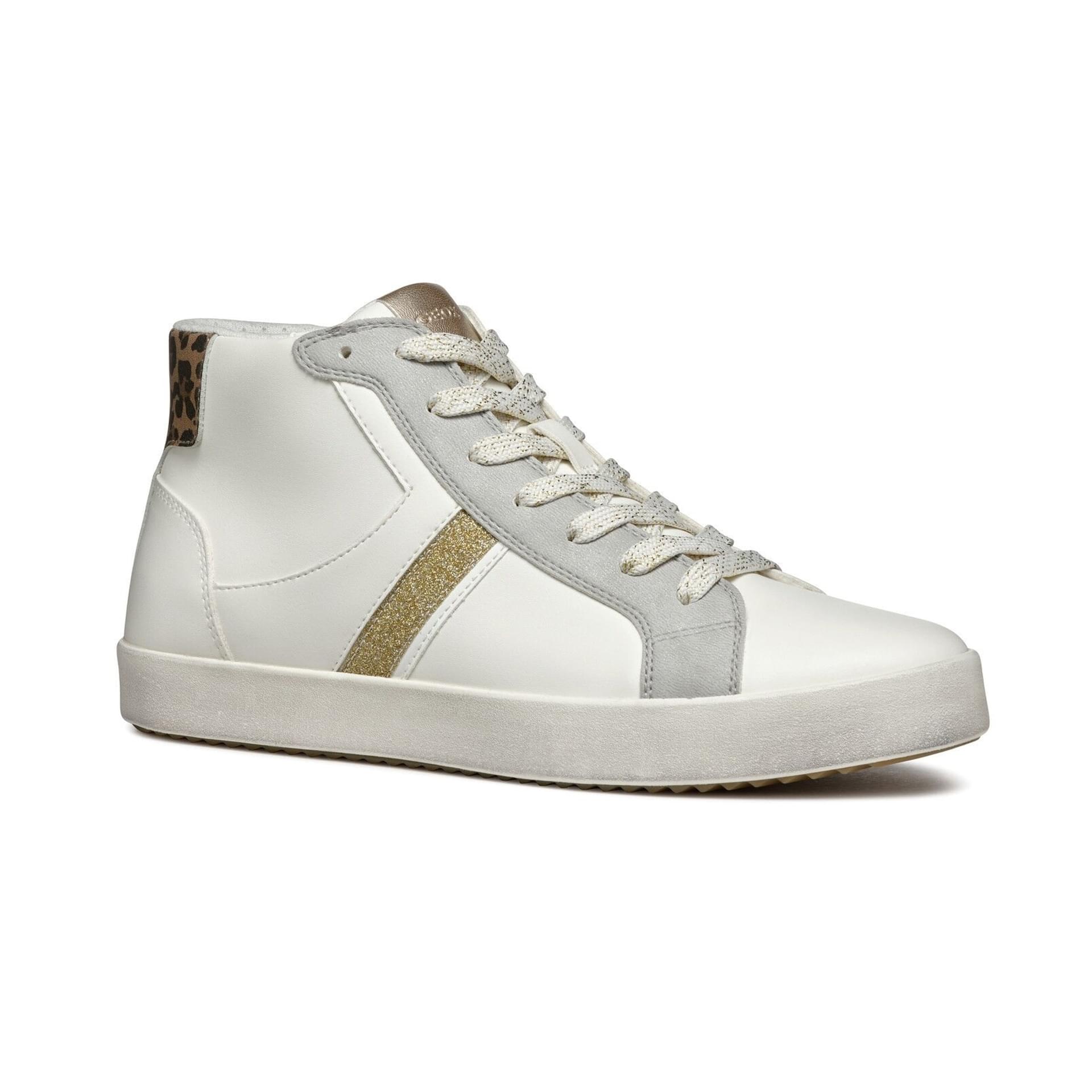 Geox Blomiee Sneakers D466HA_054BJ in Optic White/Silver