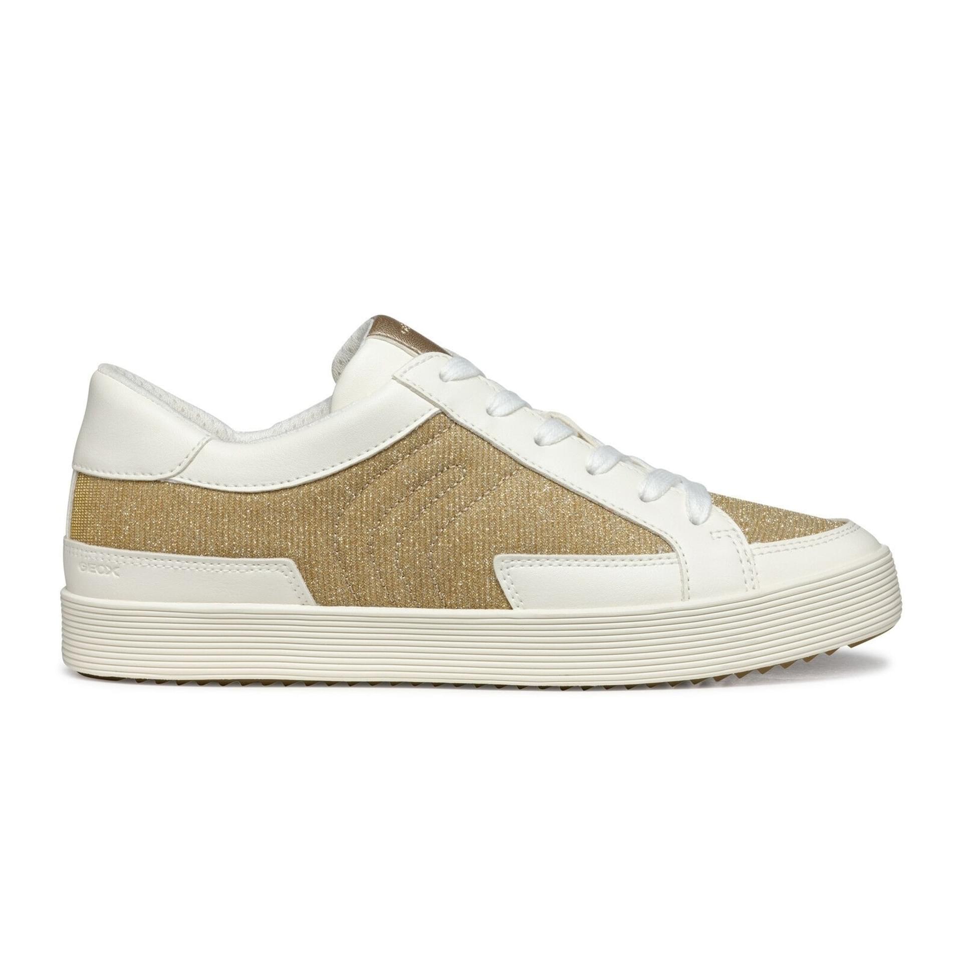 Geox Blomiee Sneakers D466HB_0LYBC in Light Gold/Off White