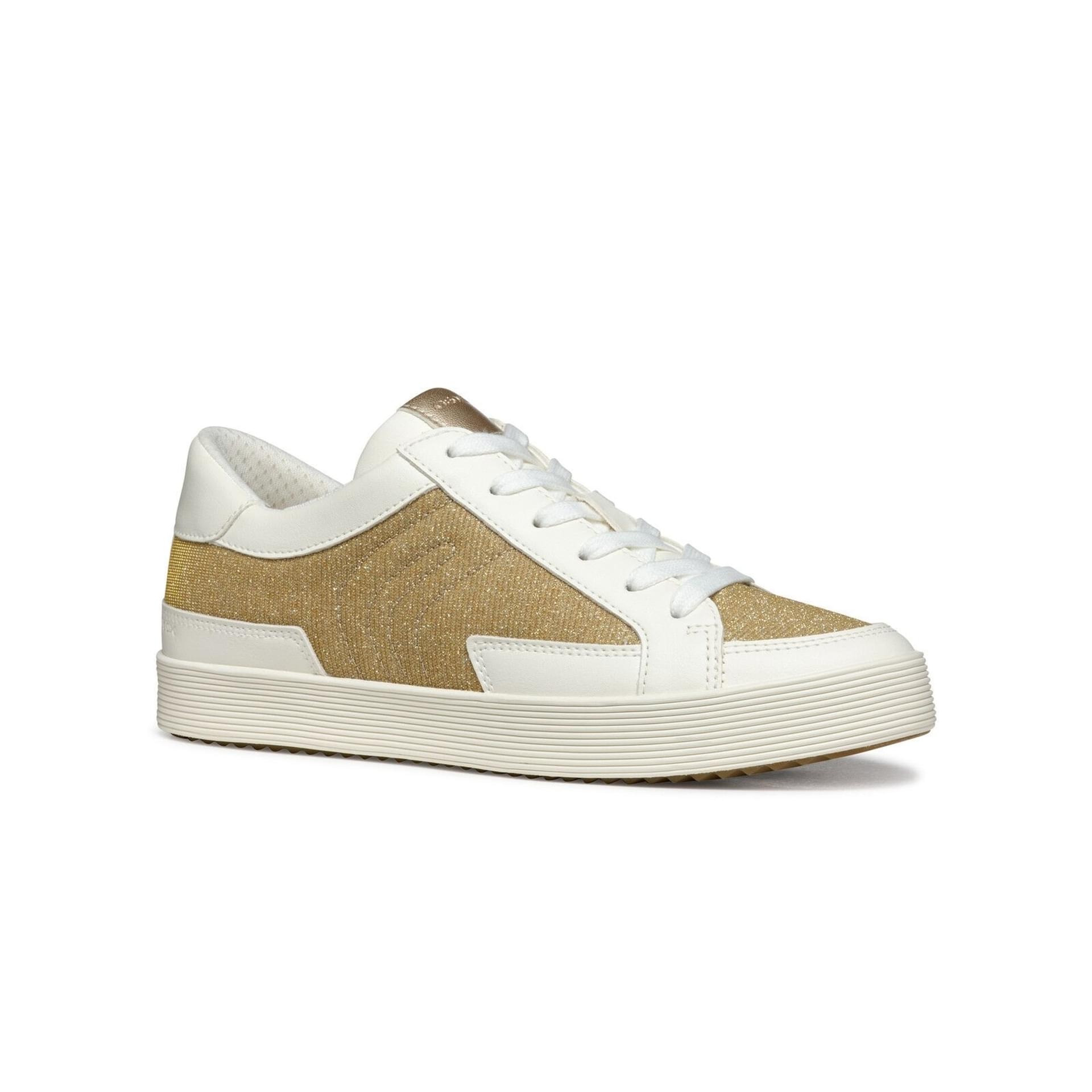 Geox Blomiee Sneakers D466HB_0LYBC in Light Gold/Off White
